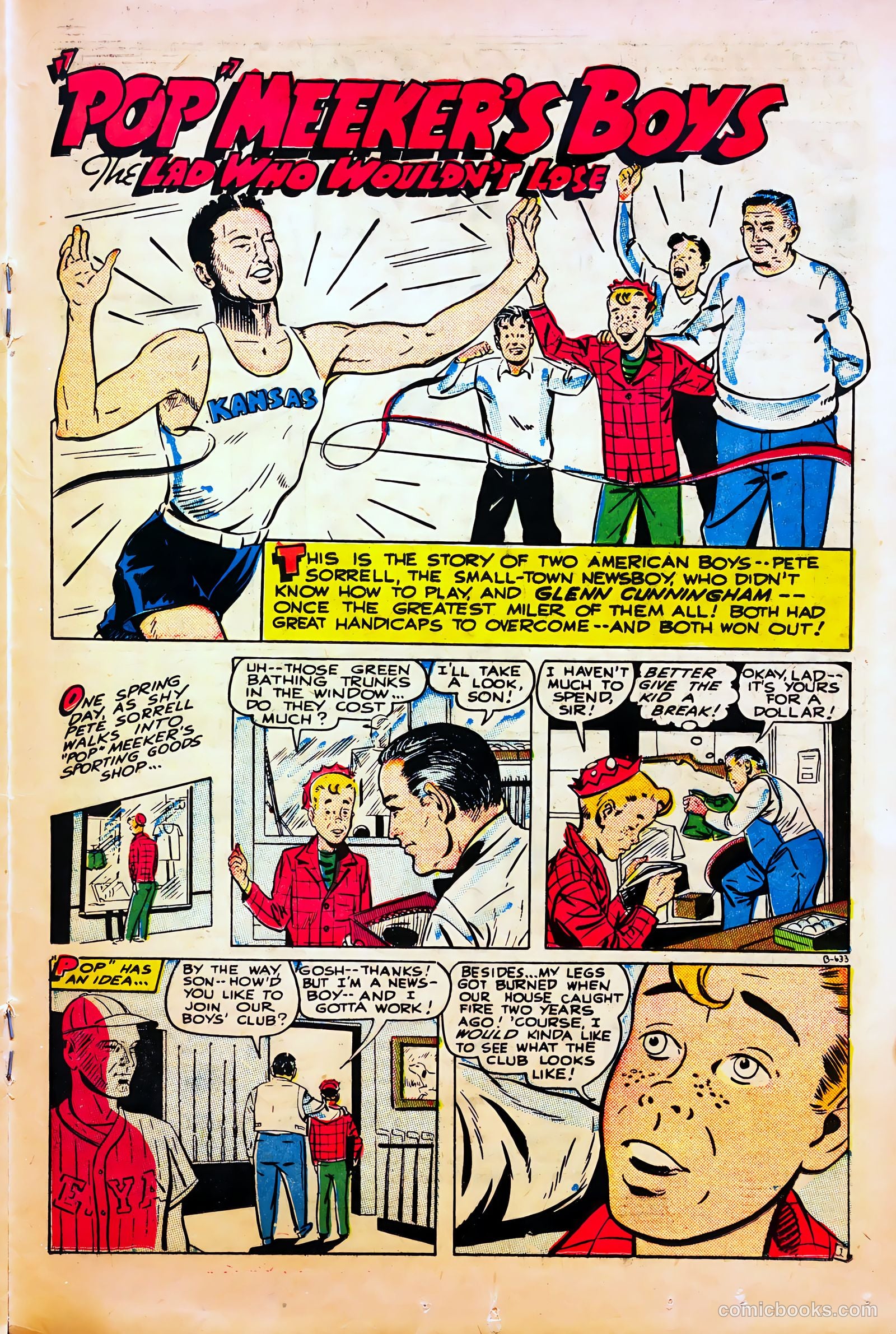 Mel Allen Sports Comics #6 — page 19 of 36