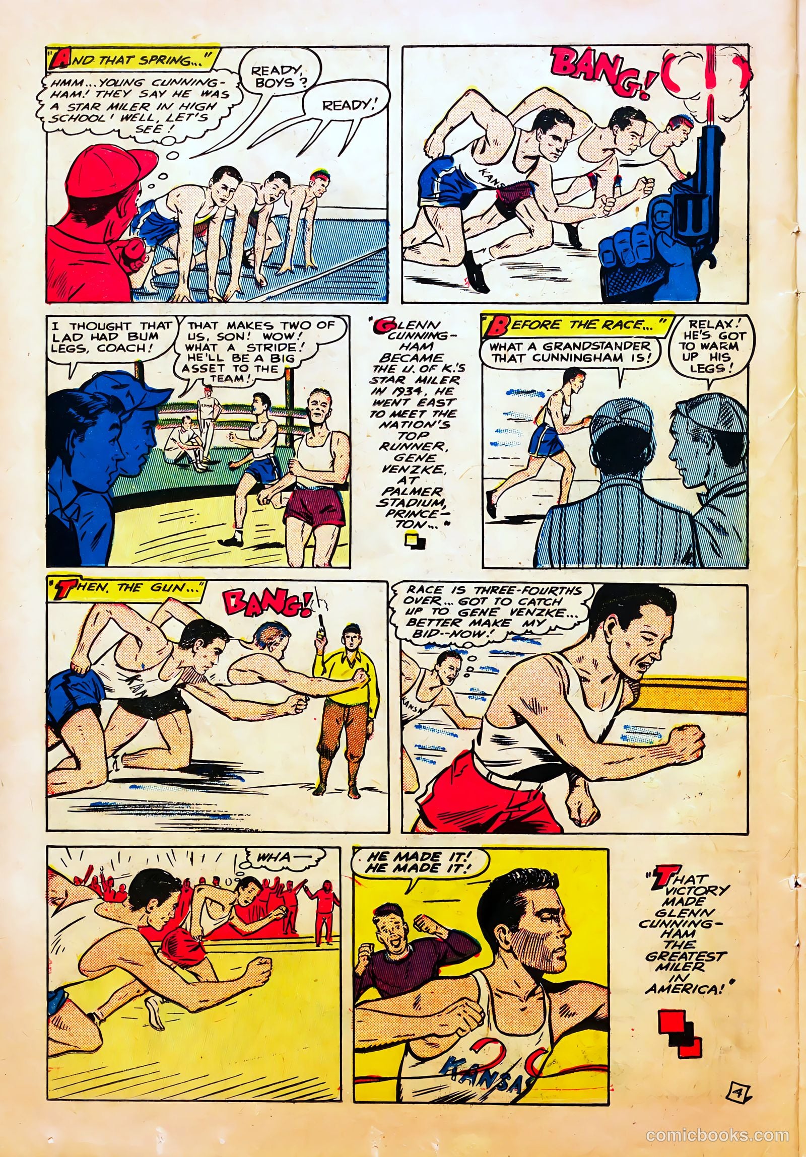 Mel Allen Sports Comics #6 — page 22 of 36