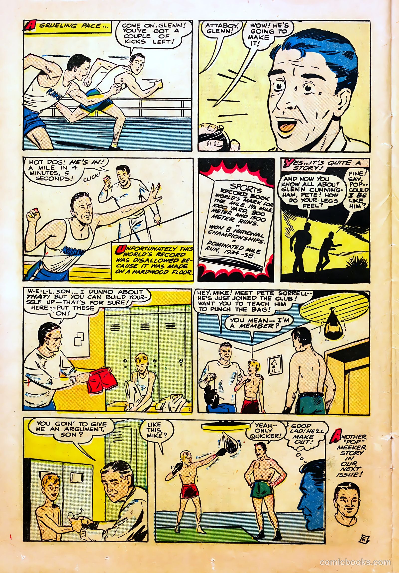 Mel Allen Sports Comics #6 — page 24 of 36