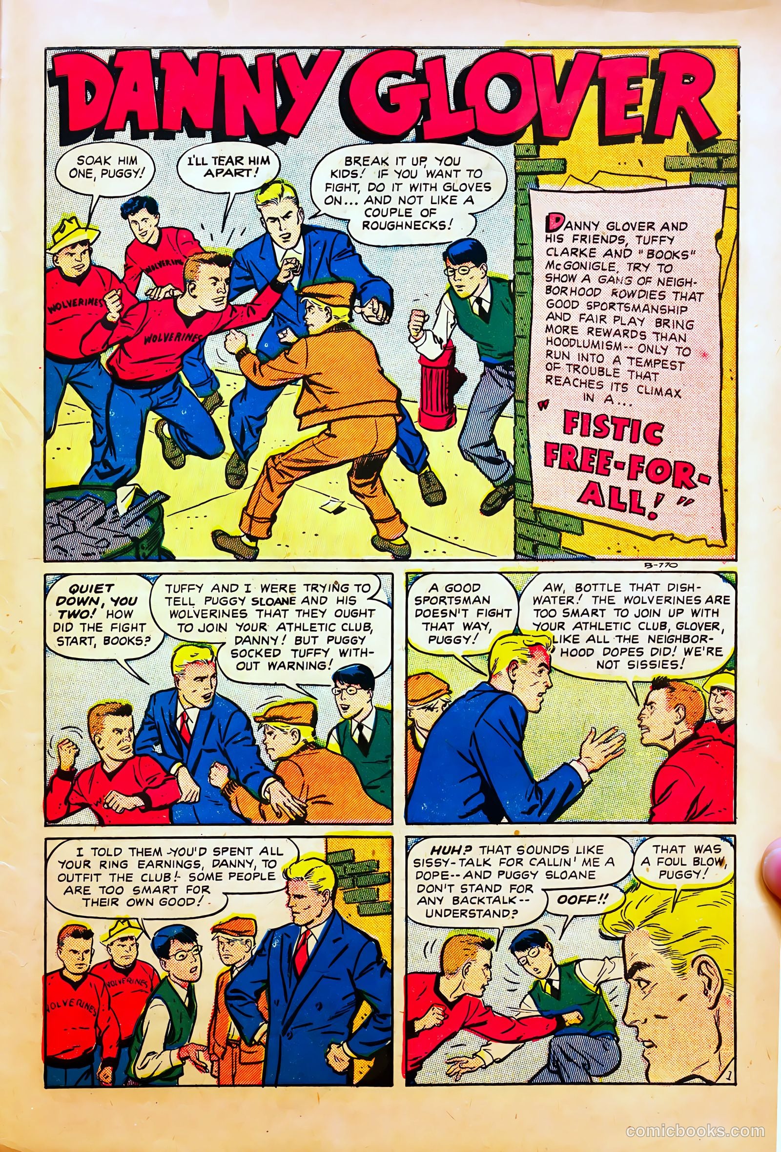 Mel Allen Sports Comics #6 — page 27 of 36
