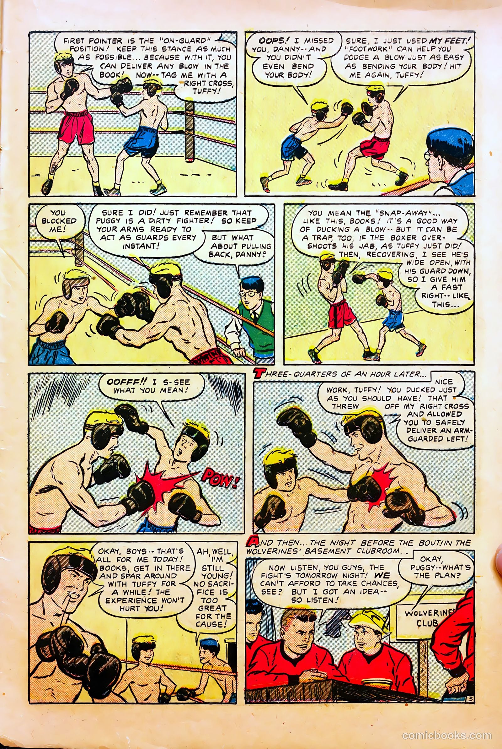 Mel Allen Sports Comics #6 — page 29 of 36