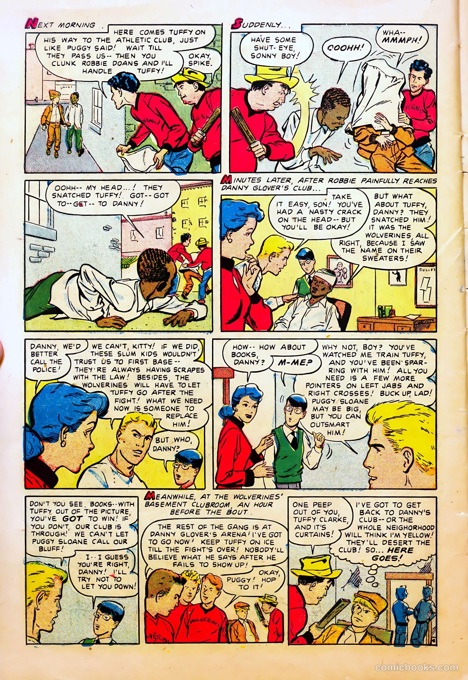 Mel Allen Sports Comics #6 — page 30 of 36