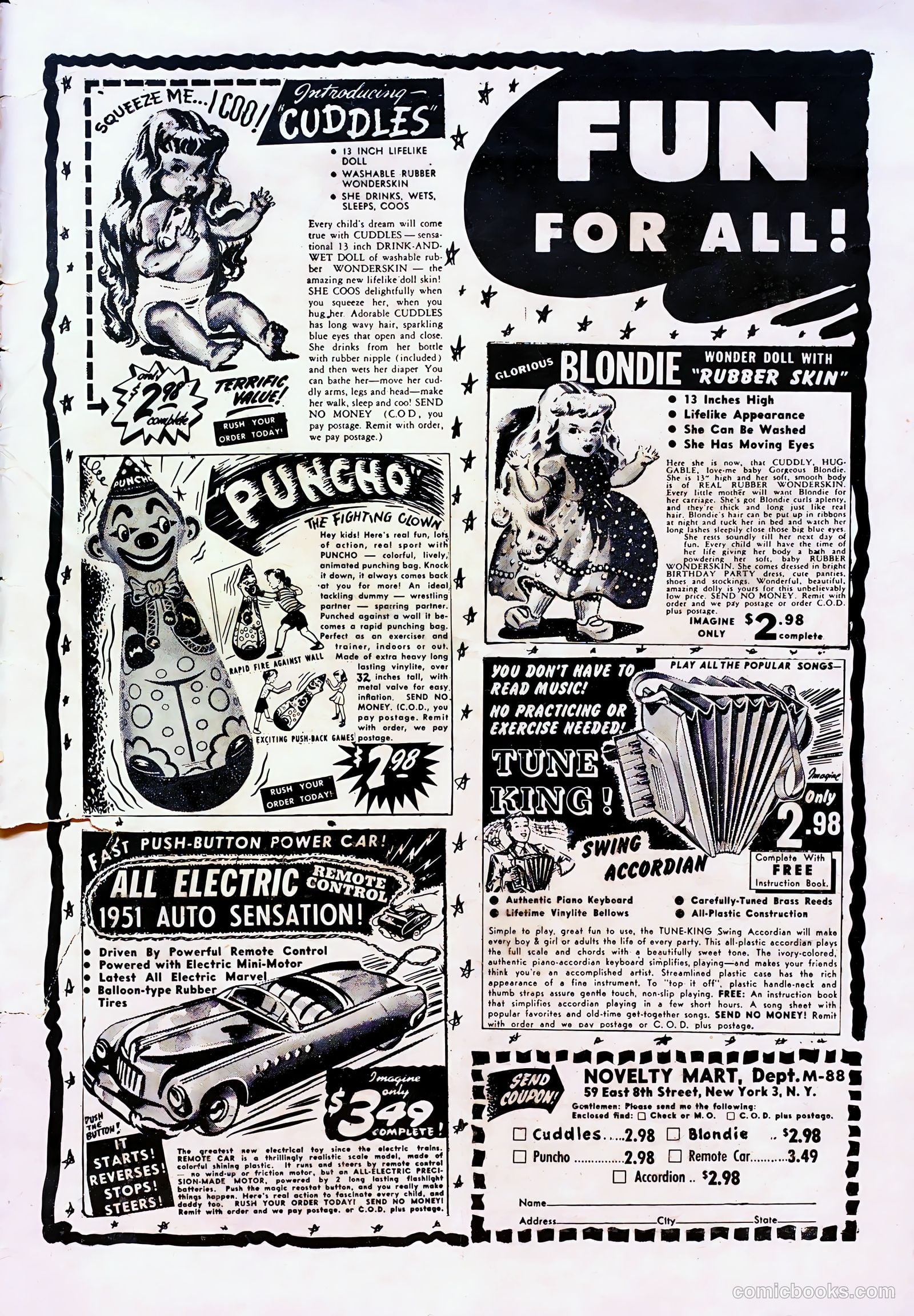 Mel Allen Sports Comics #6 — page 35 of 36