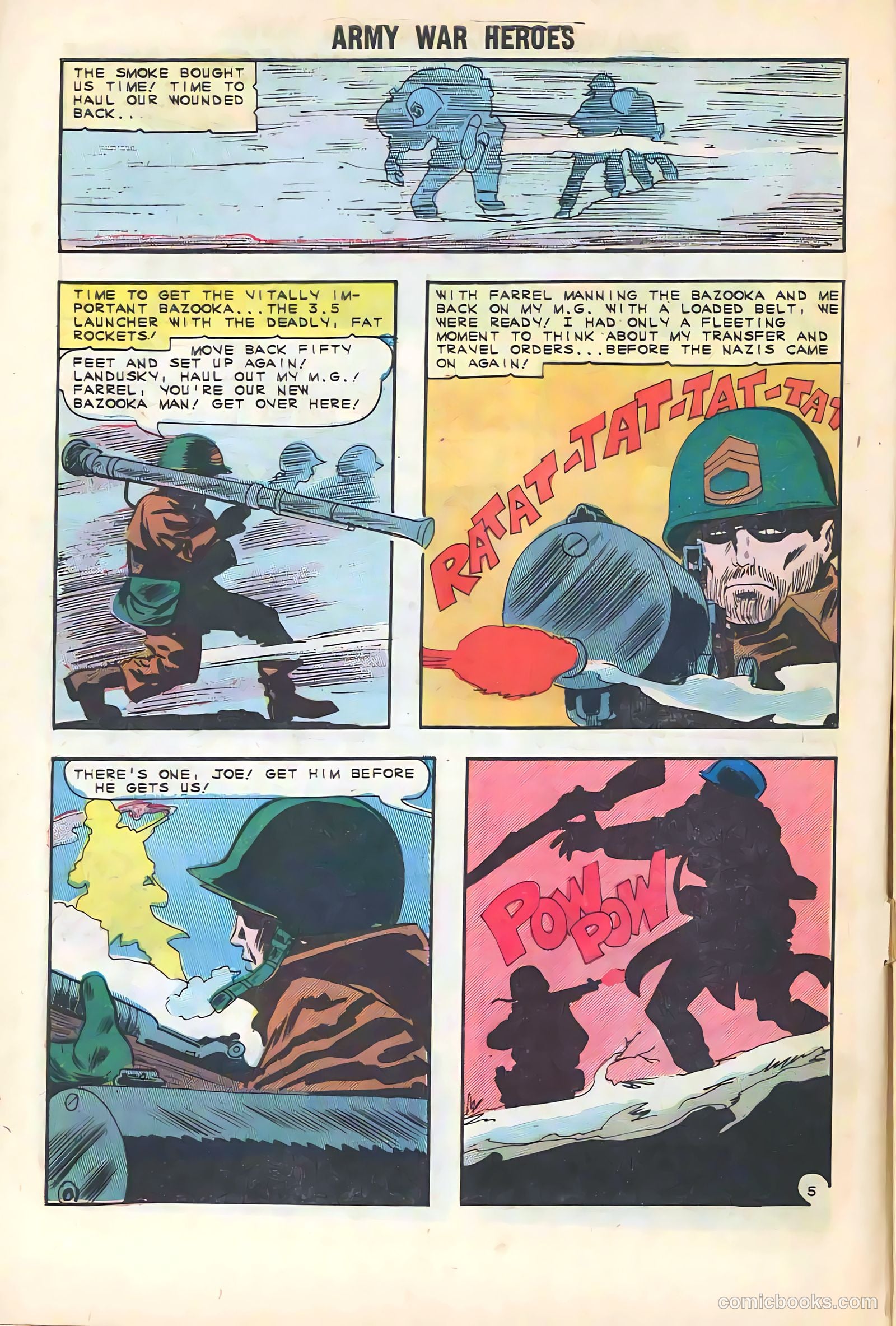 Army War Heroes #8 — page 8 of 36