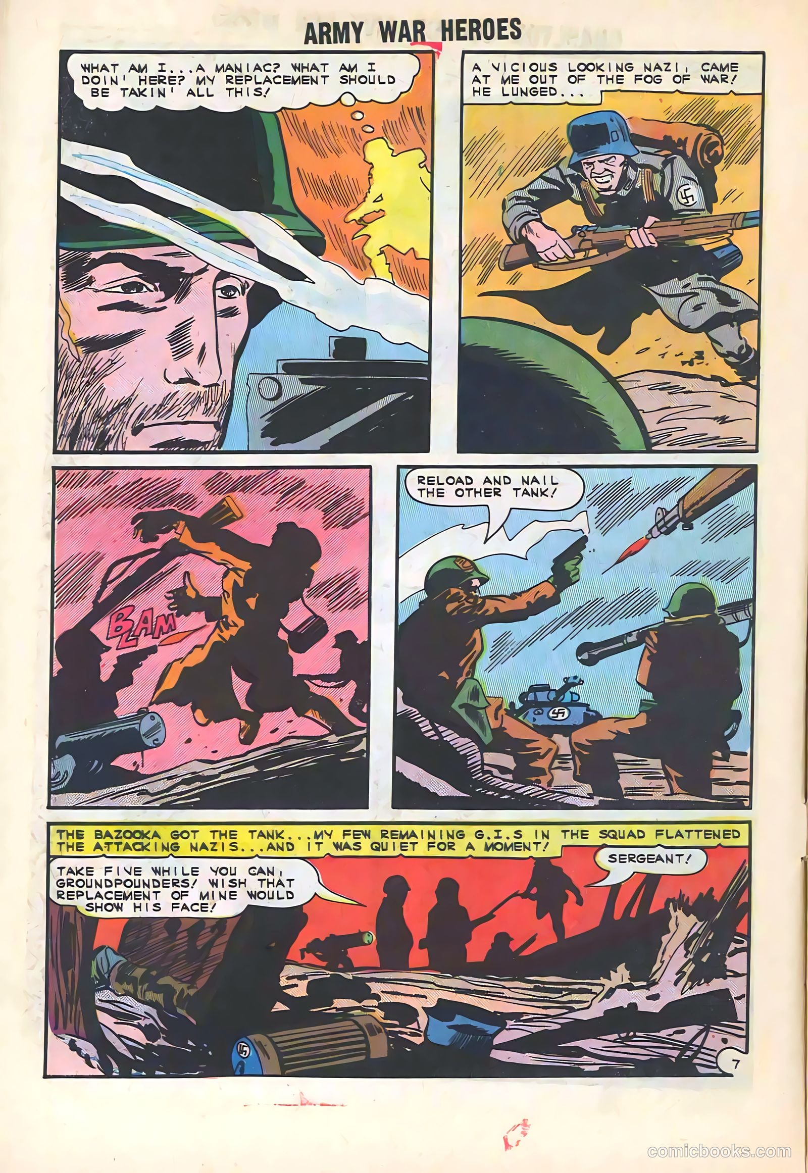 Army War Heroes #8 — page 10 of 36