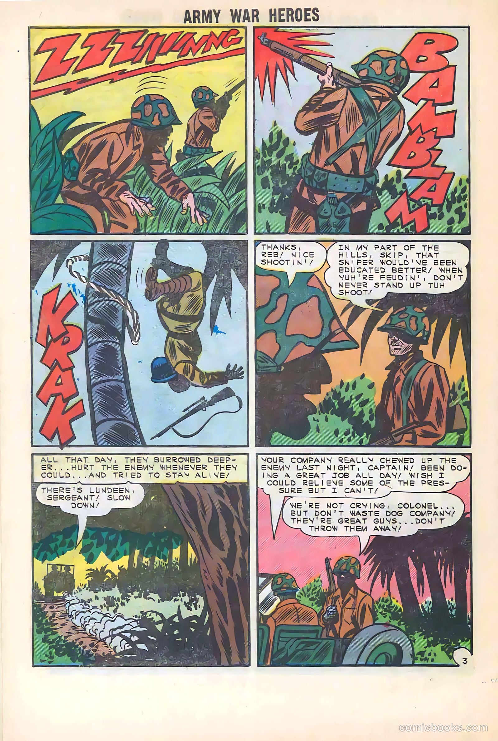 Army War Heroes #8 — page 28 of 36