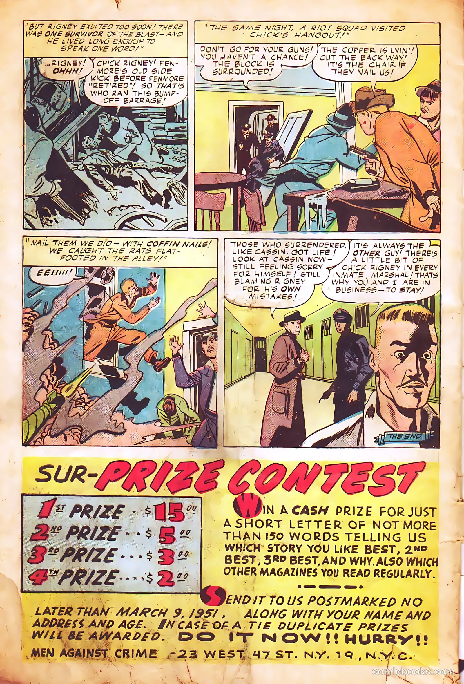 Men Against Crime #4 — page 34 of 36
