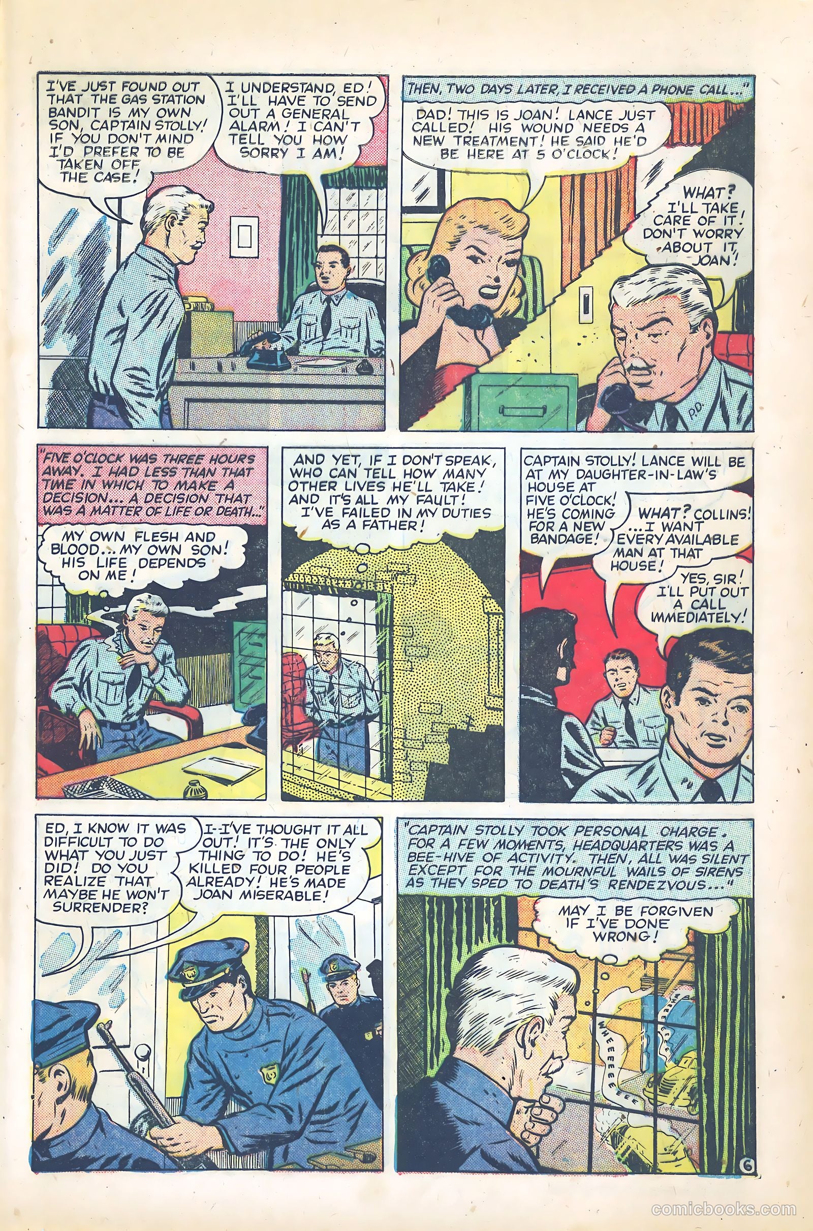 Men Against Crime #5 — page 33 of 36