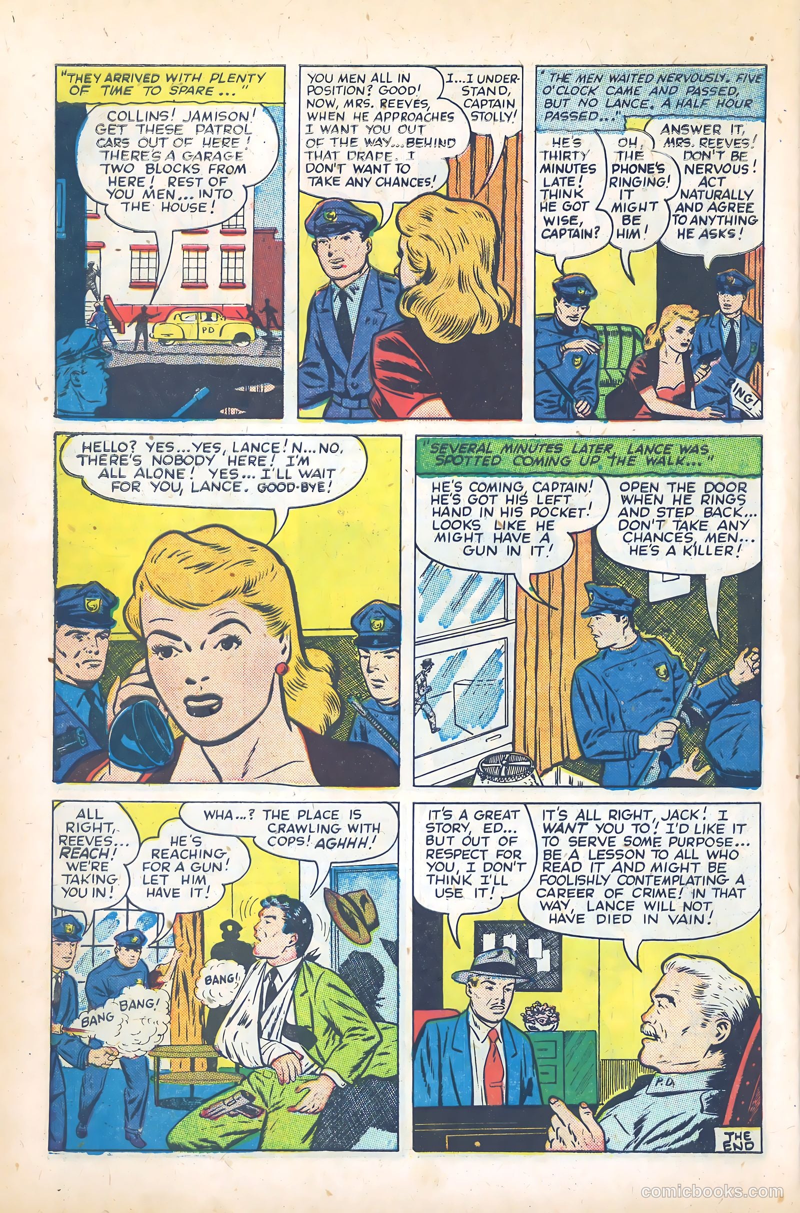 Men Against Crime #5 — page 34 of 36