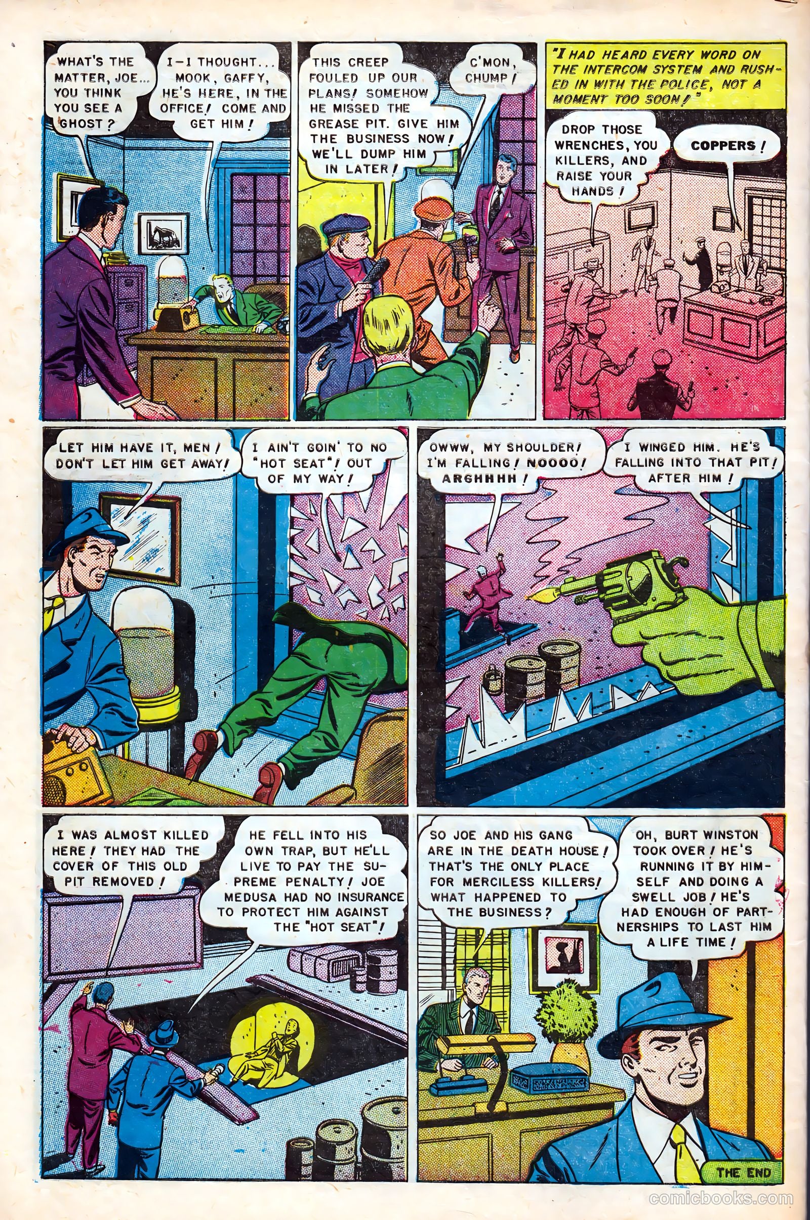 Men Against Crime #6 — page 34 of 36