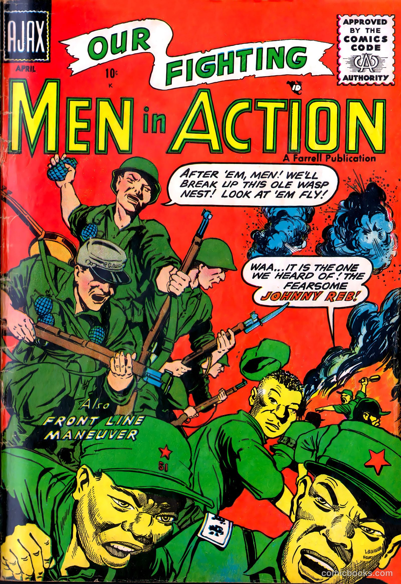 Men in Action #1 — page 1 of 37