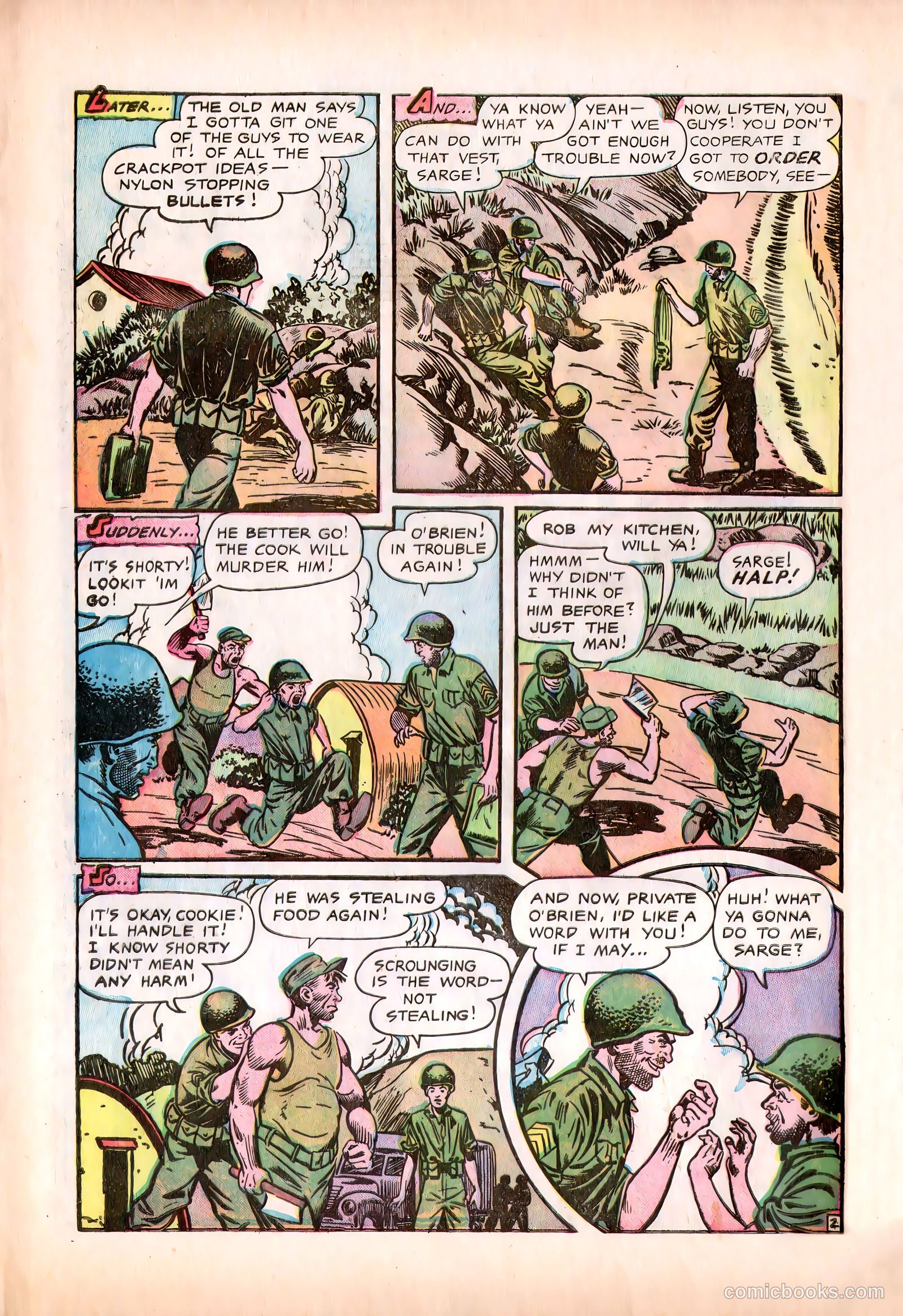 Men in Action #1 — page 4 of 37