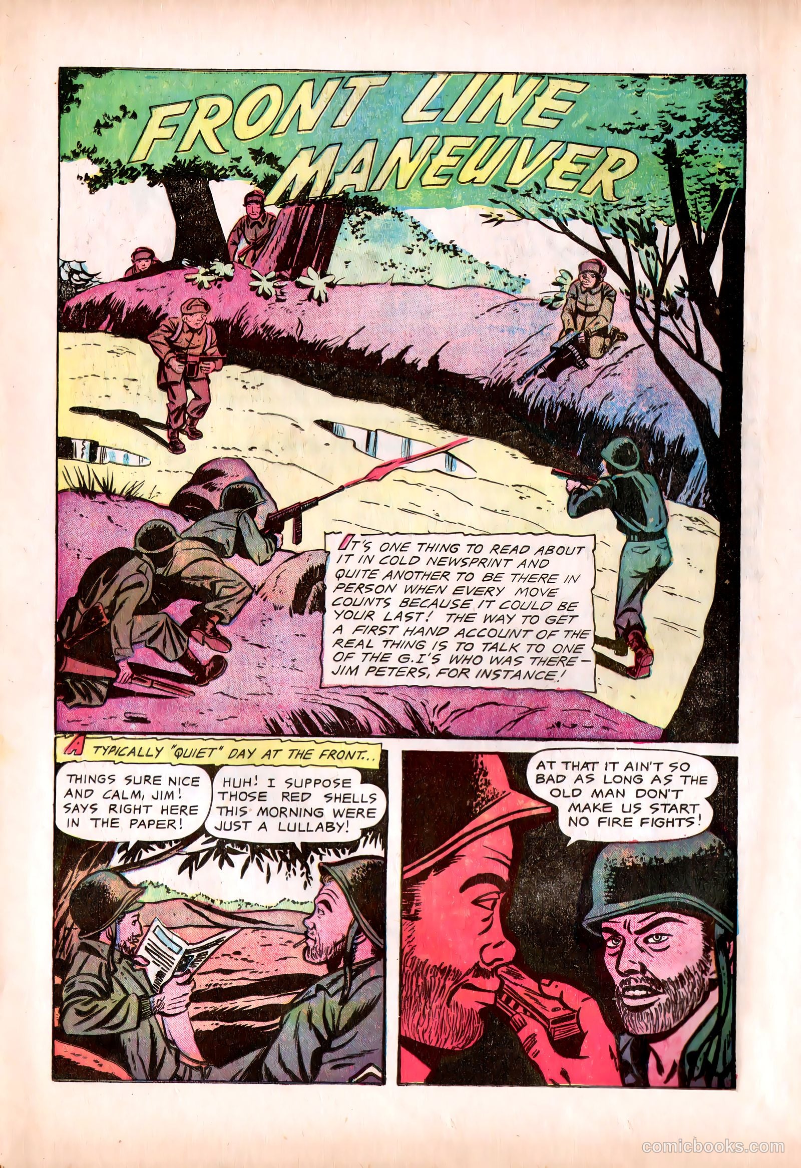 Men in Action #1 — page 12 of 37