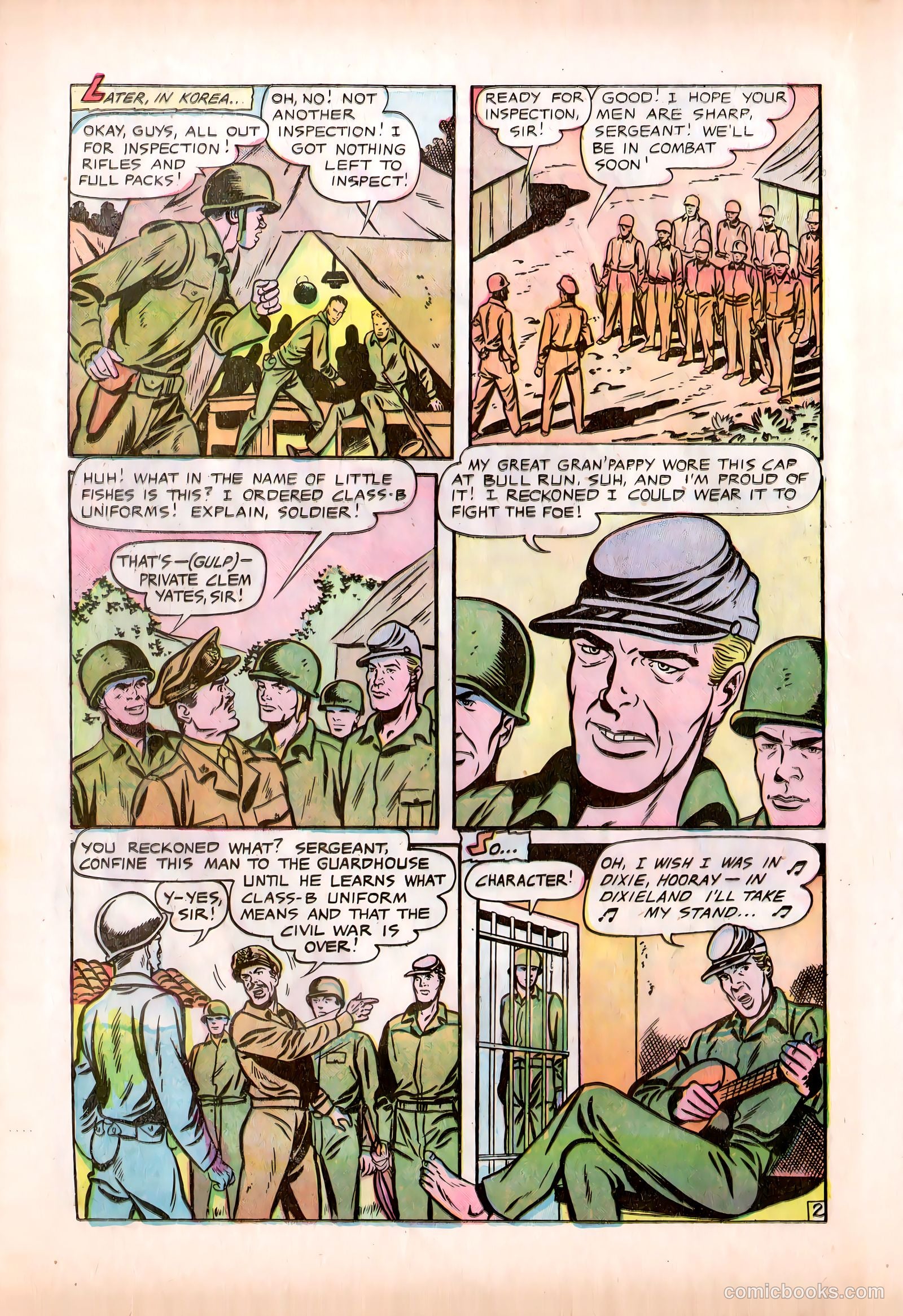 Men in Action #1 — page 20 of 37
