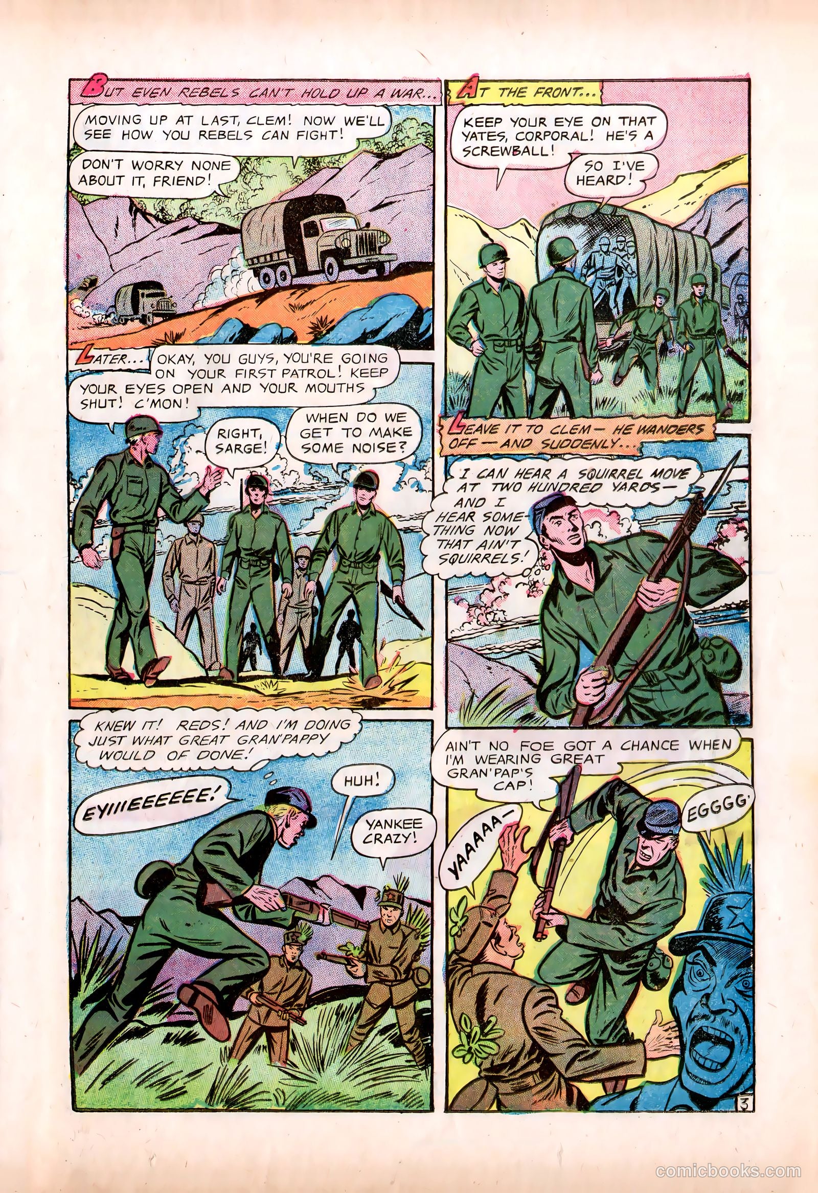 Men in Action #1 — page 21 of 37