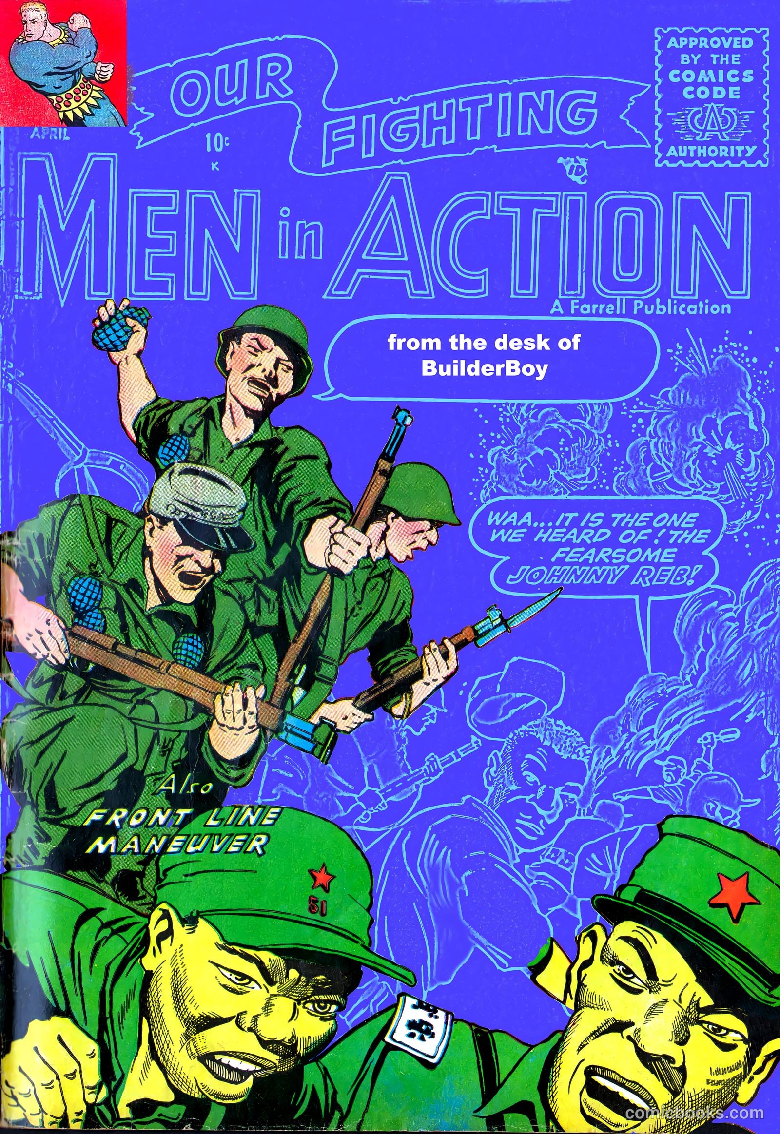 Men in Action #1 — page 37 of 37