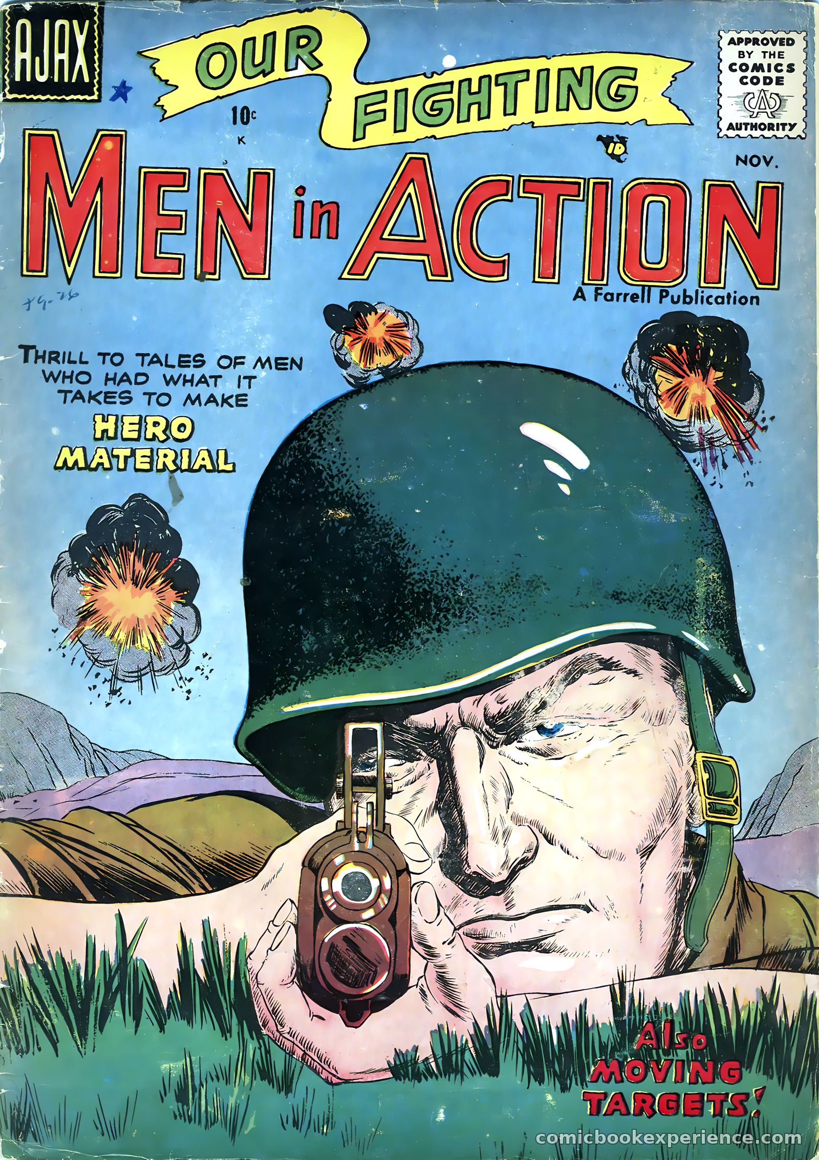 Men in Action #4 — page 1 of 36
