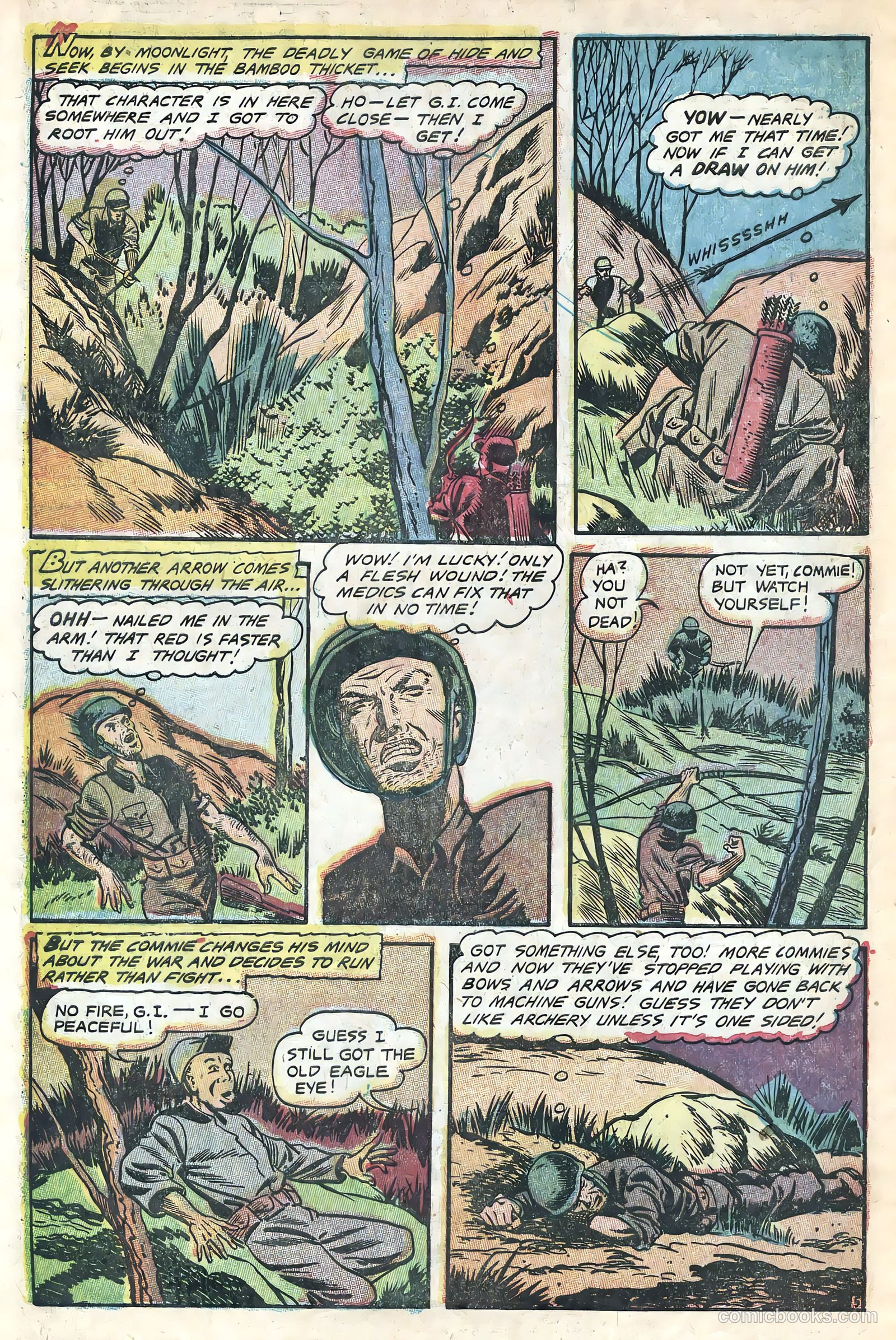 Men in Action #4 — page 32 of 36