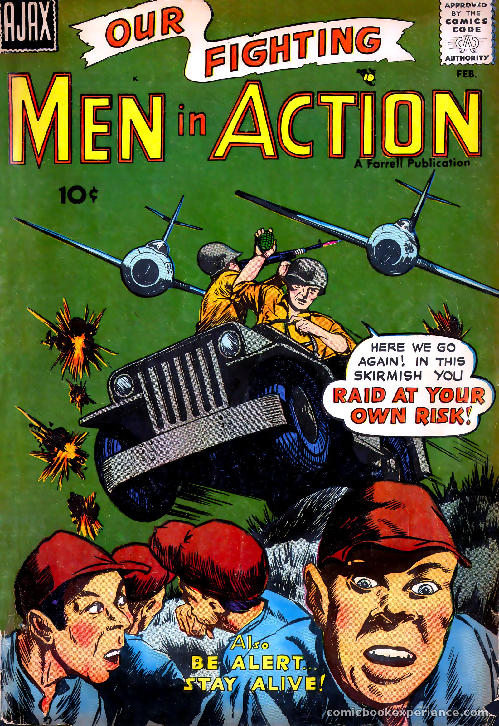 Men in Action #5 — page 1 of 36