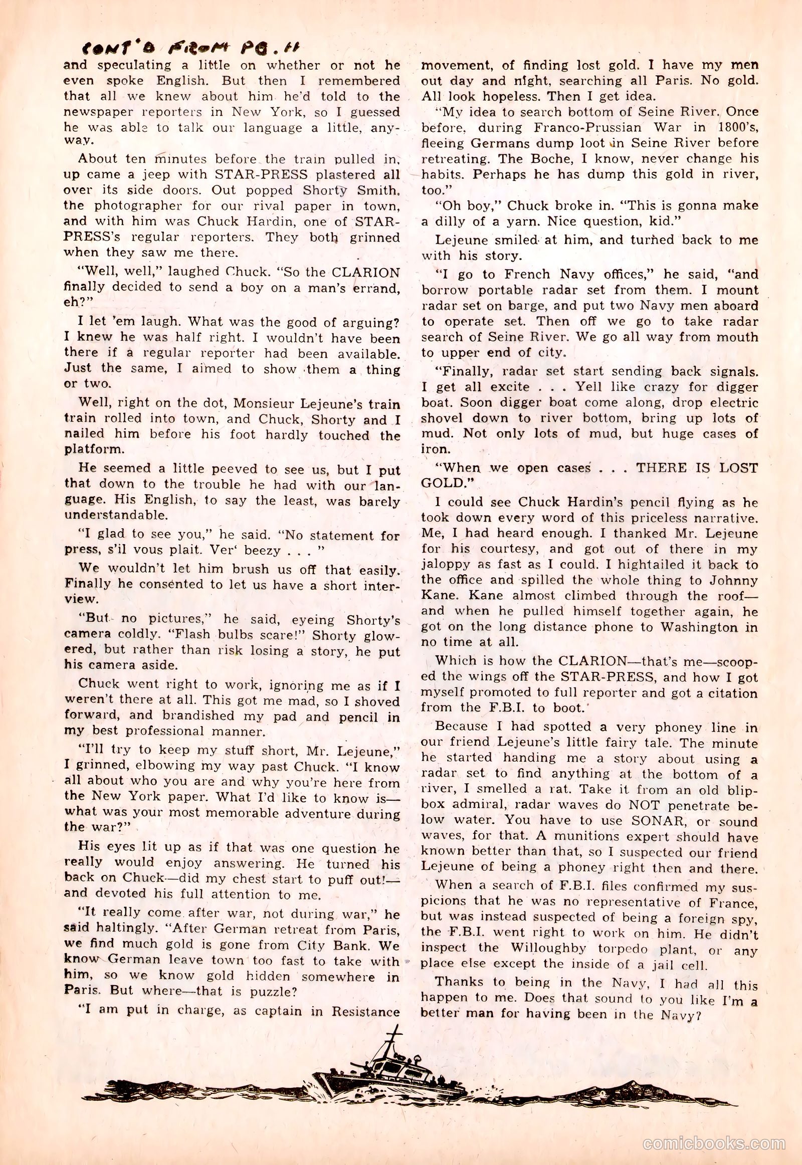 Men in Action #5 — page 20 of 36