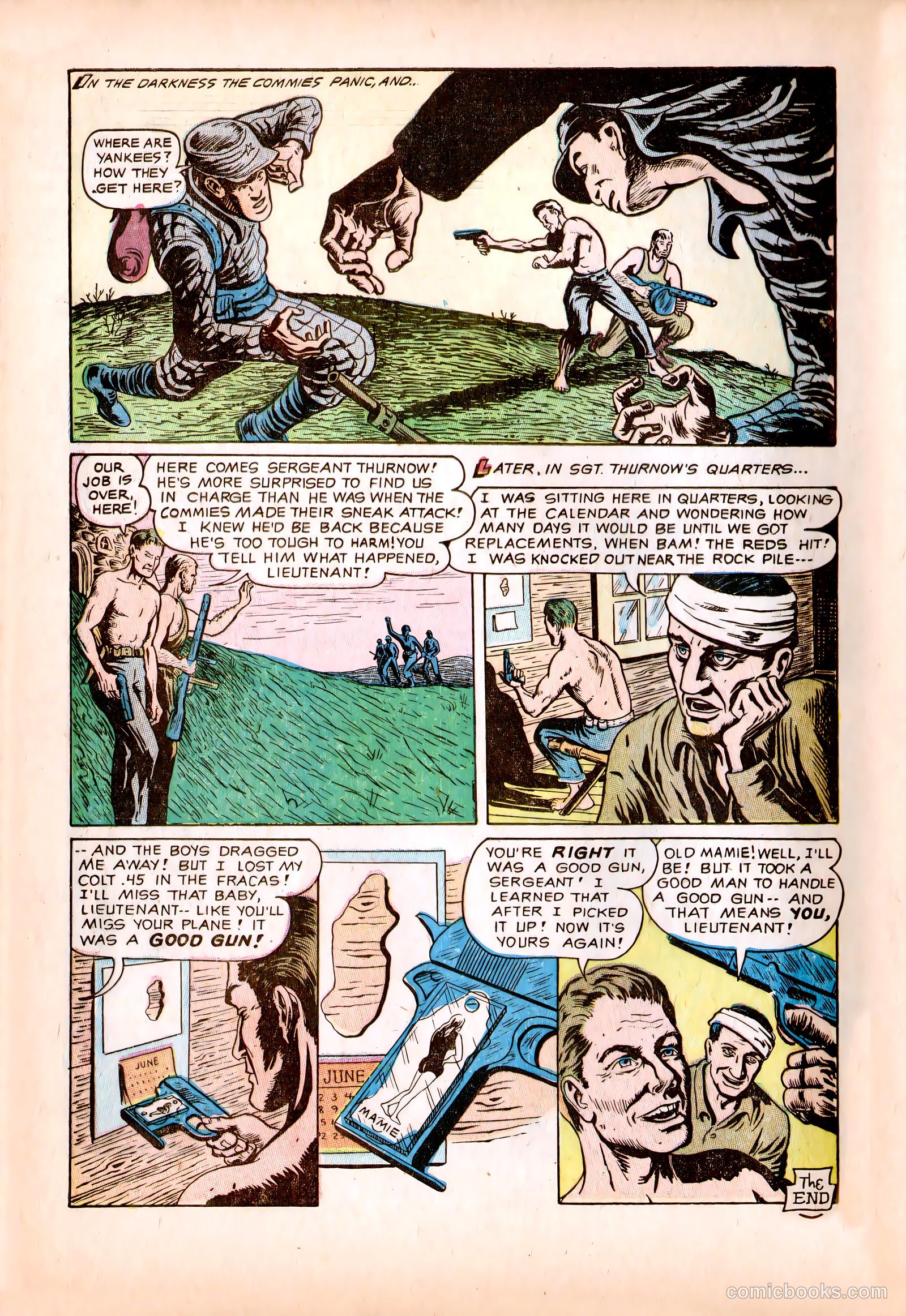 Men in Action #5 — page 34 of 36
