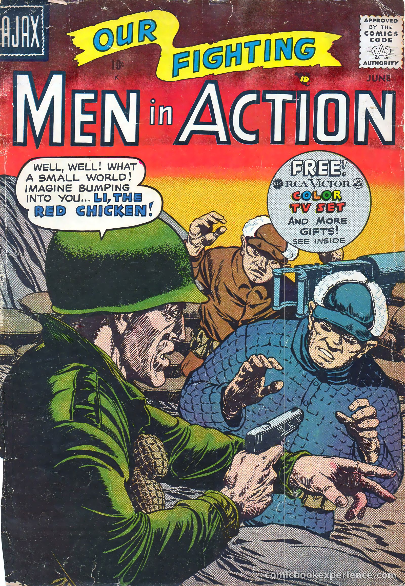 Men in Action #6 — page 1 of 36