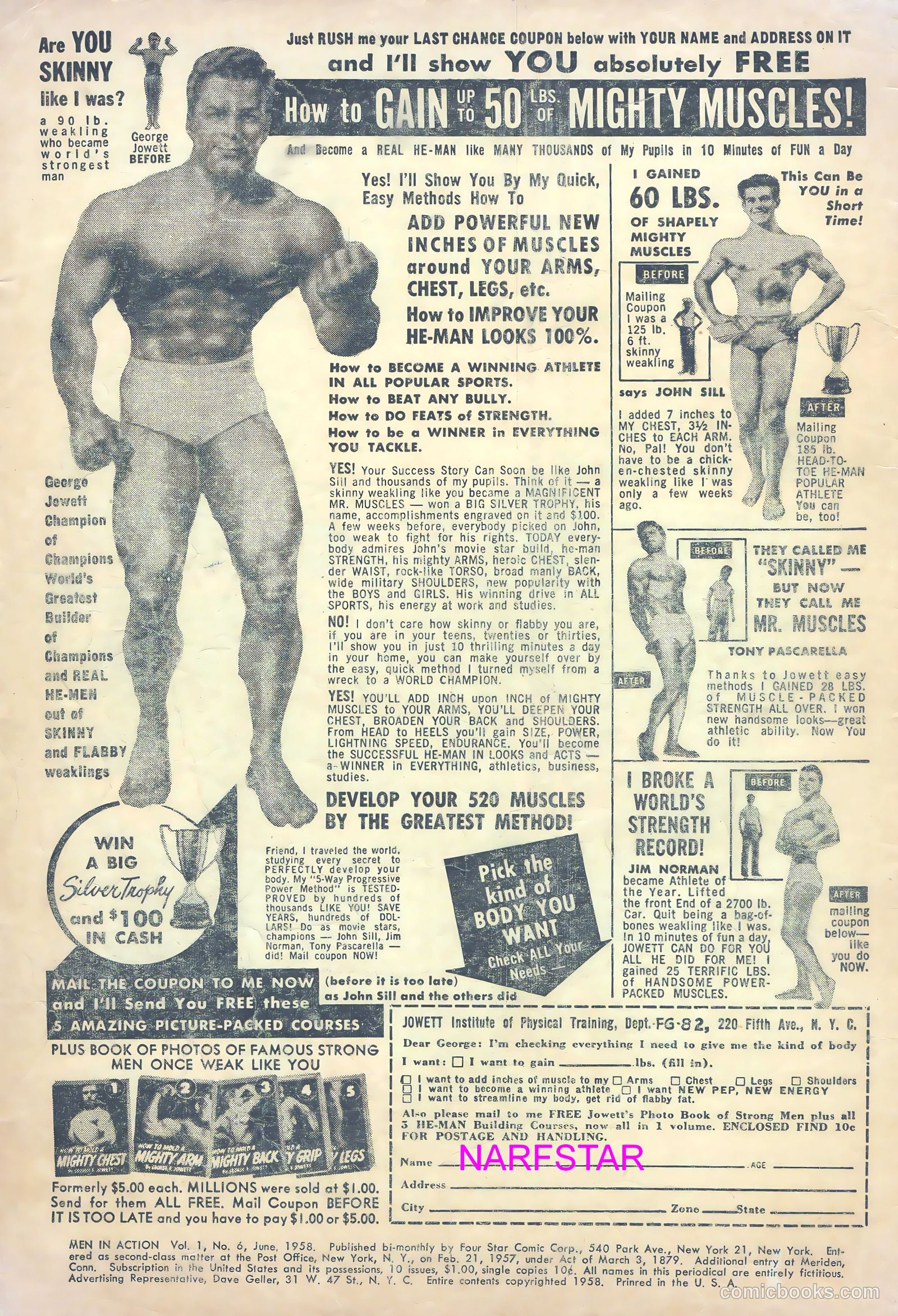 Men in Action #6 — page 2 of 36