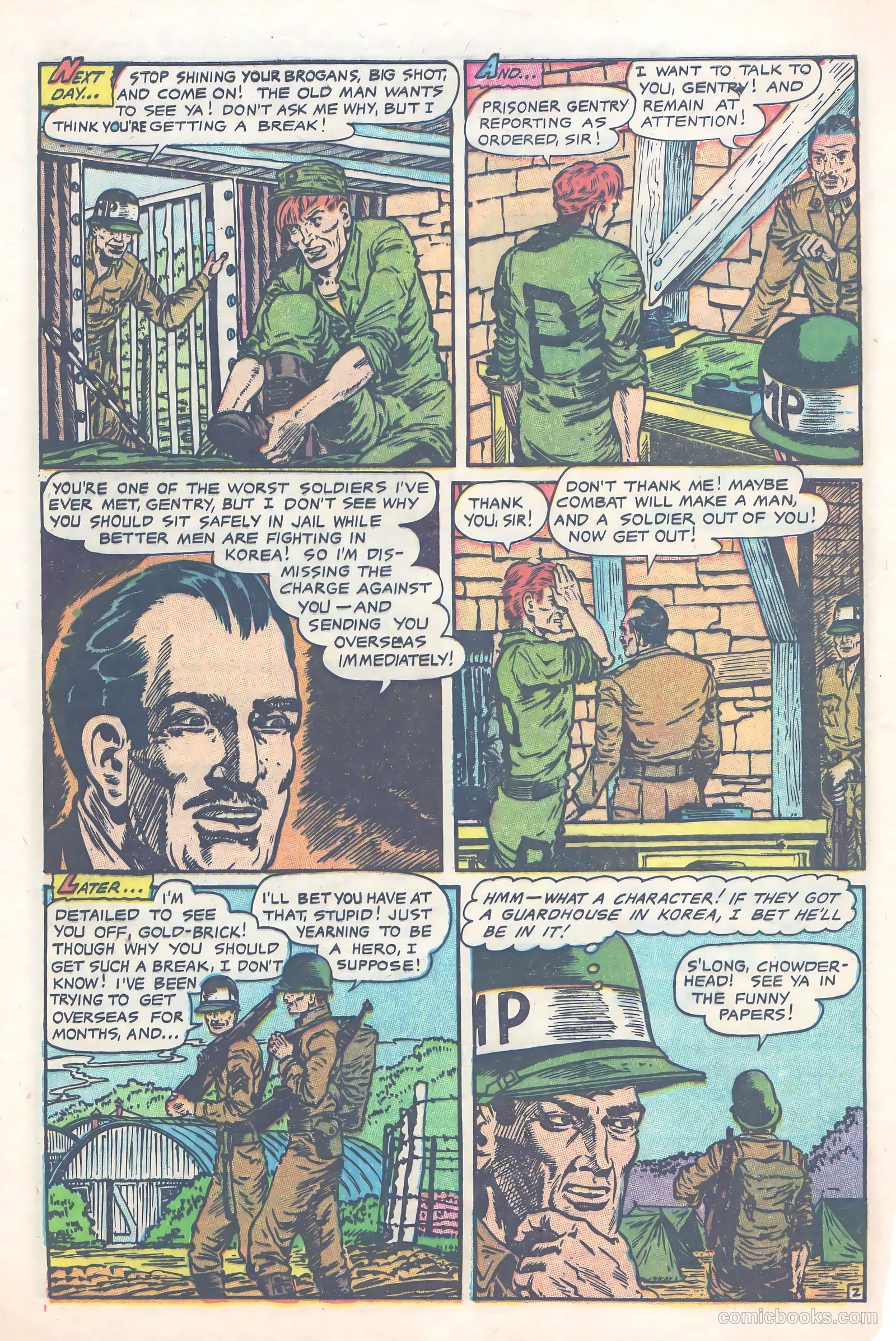 Men in Action #6 — page 28 of 36