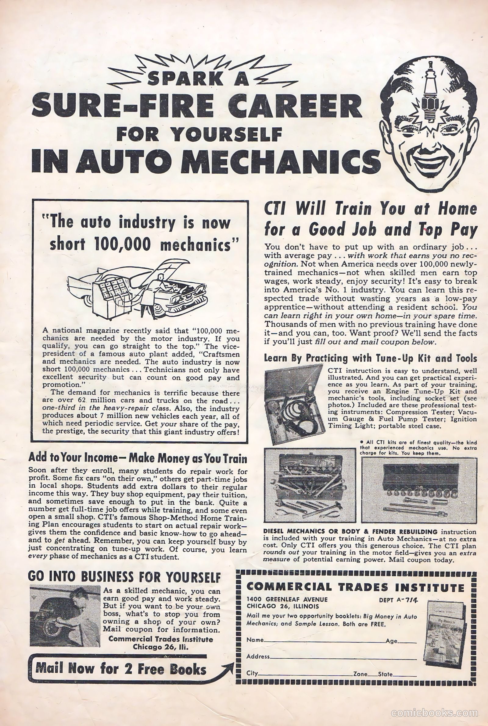 Men in Action #6 — page 36 of 36
