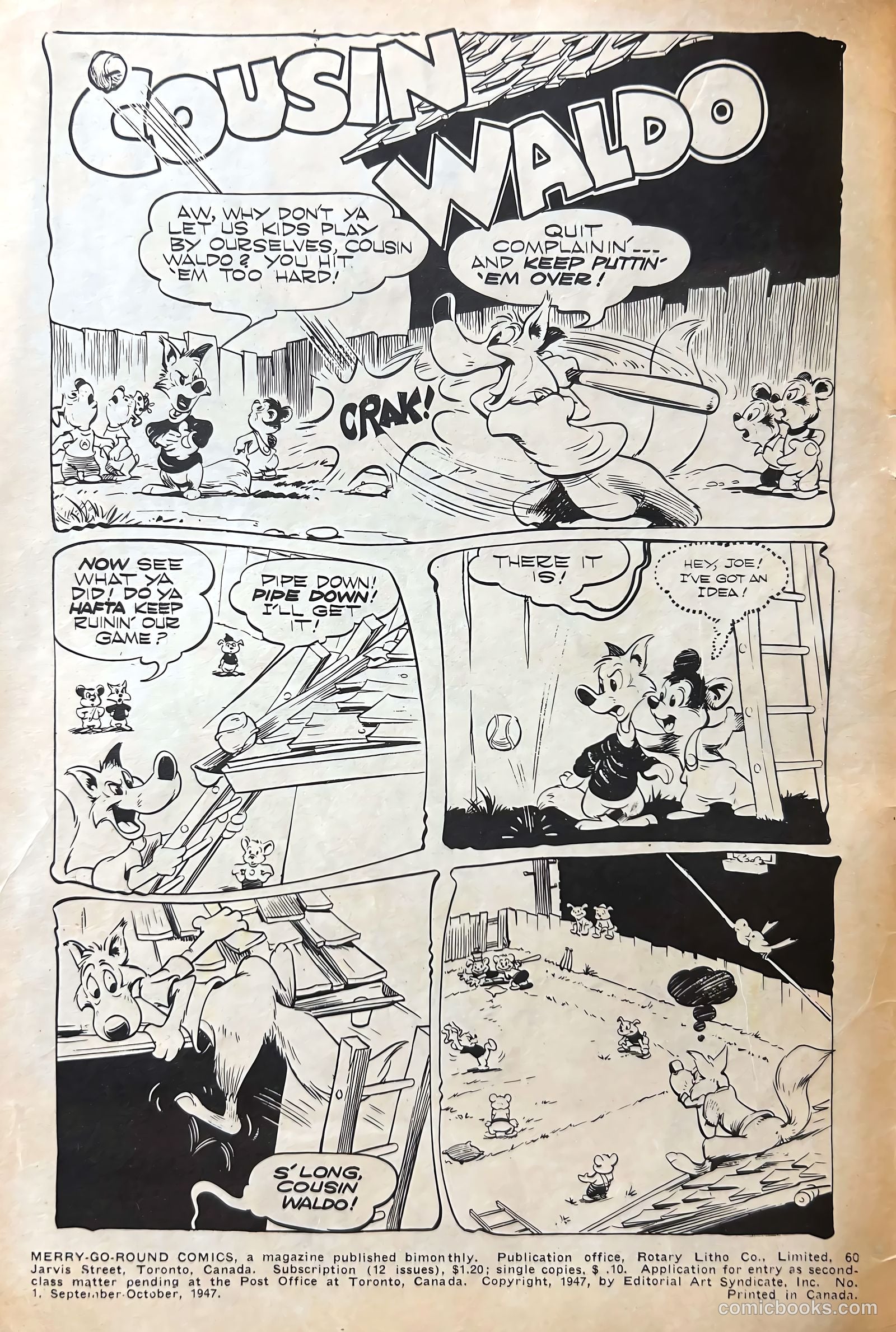 Merry Go Round Comics #1 — page 3 of 54