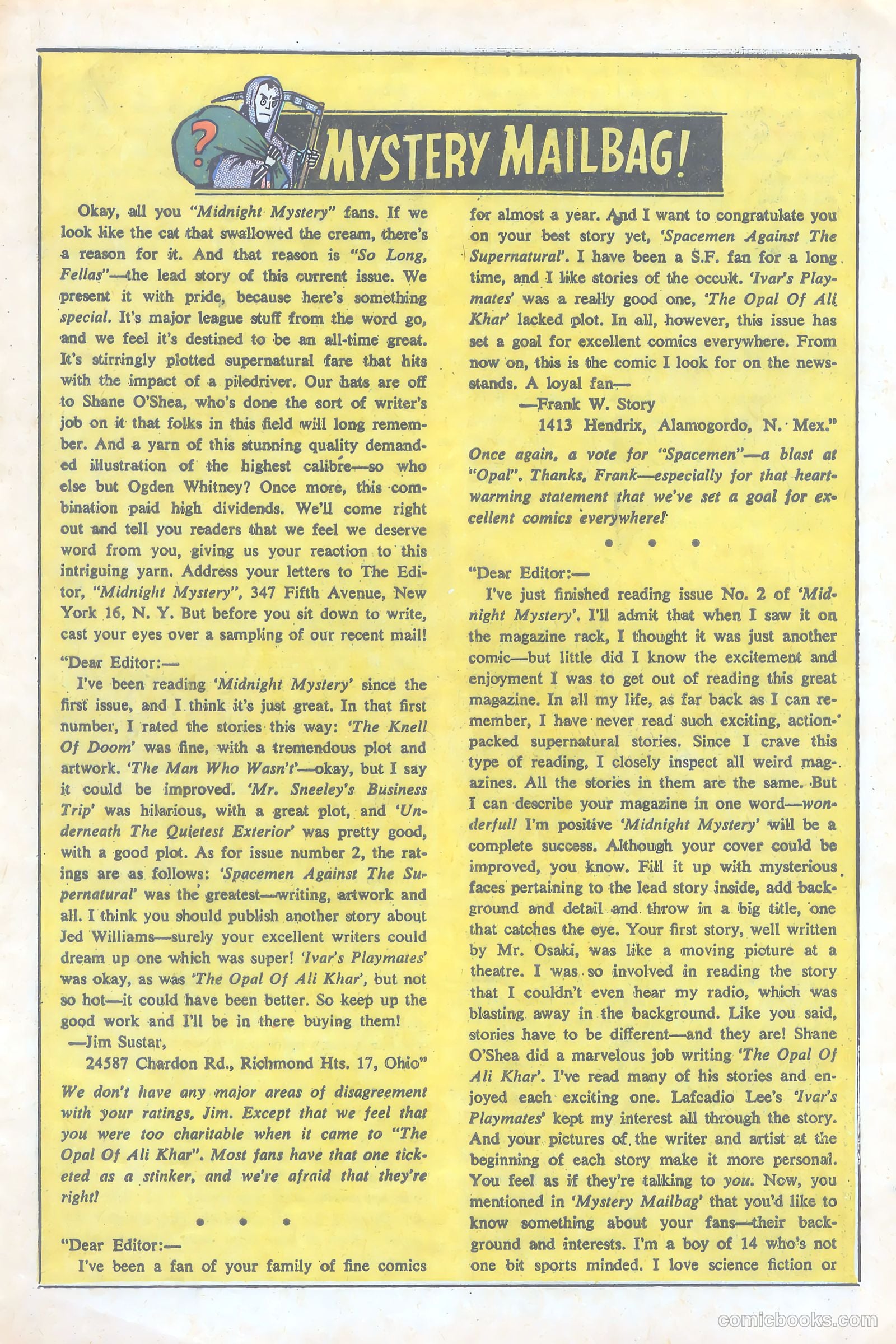 Midnight Mystery #5 — page 17 of 36