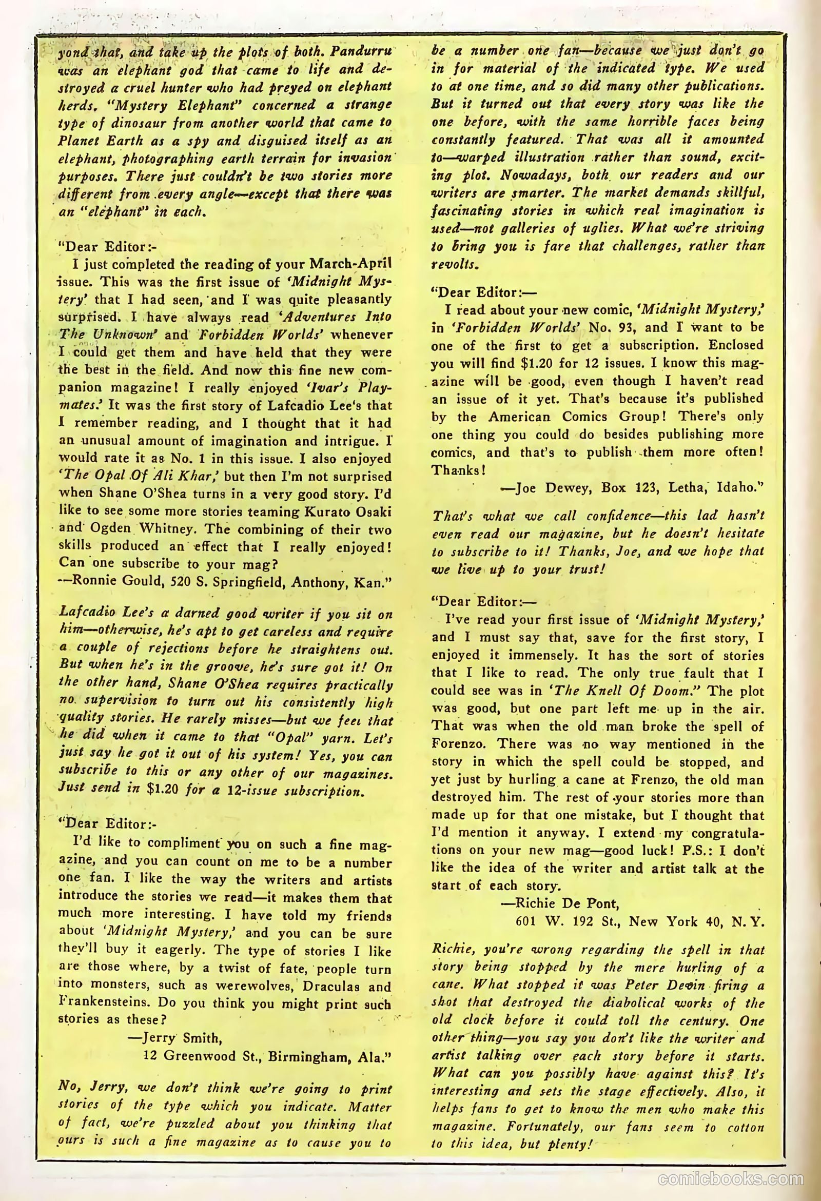 Midnight Mystery #6 — page 14 of 36
