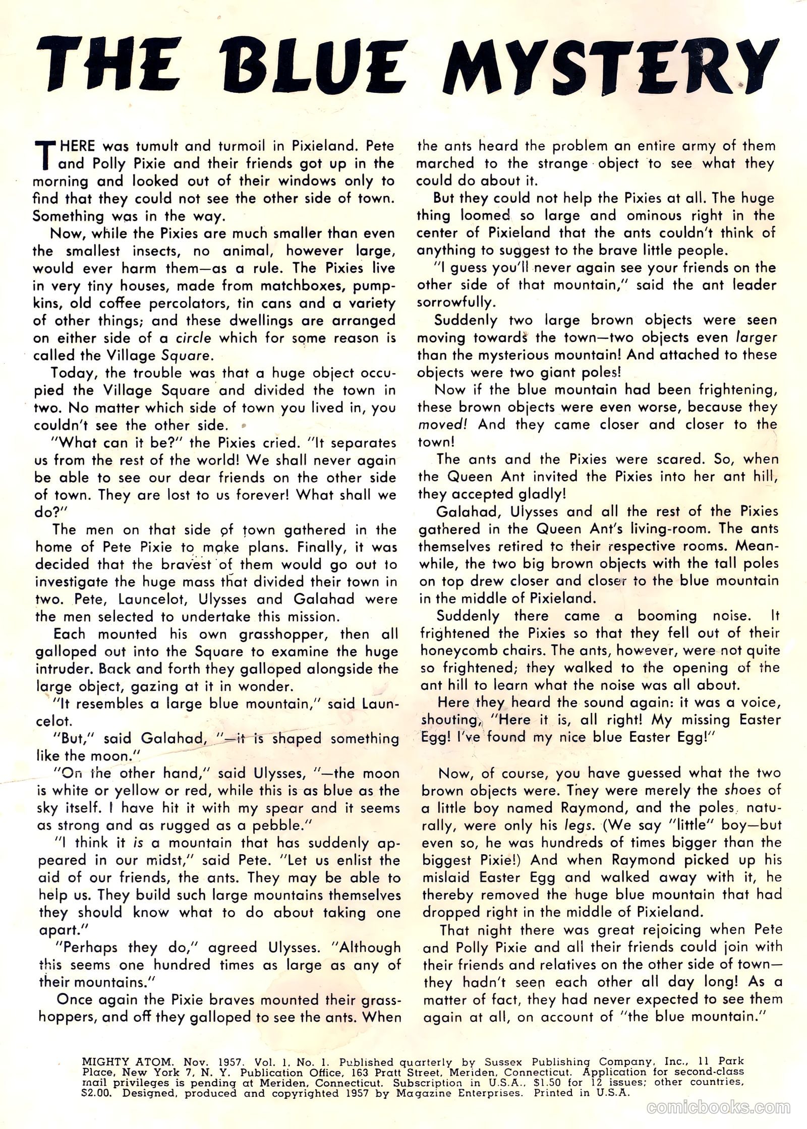 Mighty Atom #1 — page 2 of 36