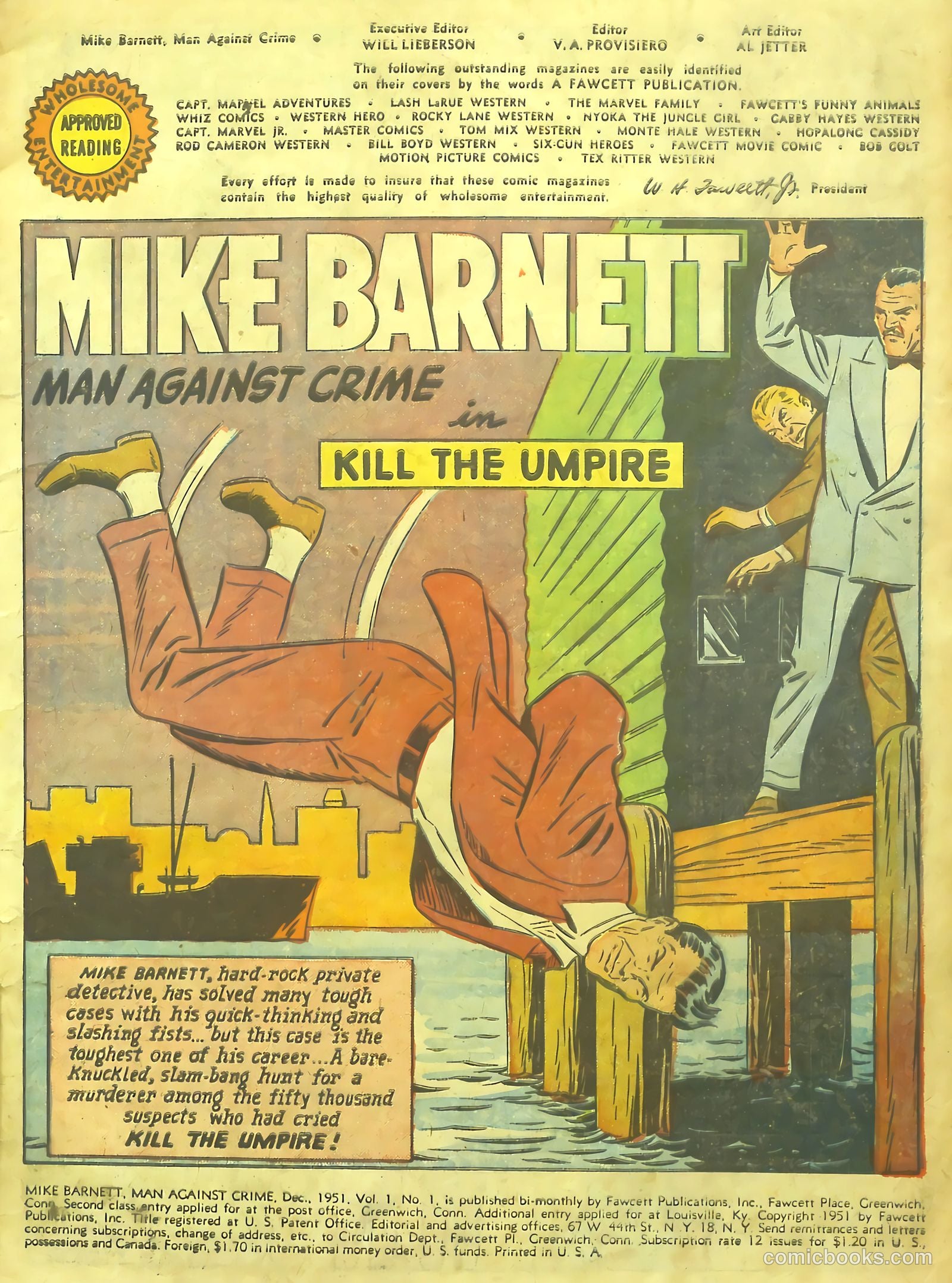 Mike Barnett, Man Against Crime #1 — page 3 of 36