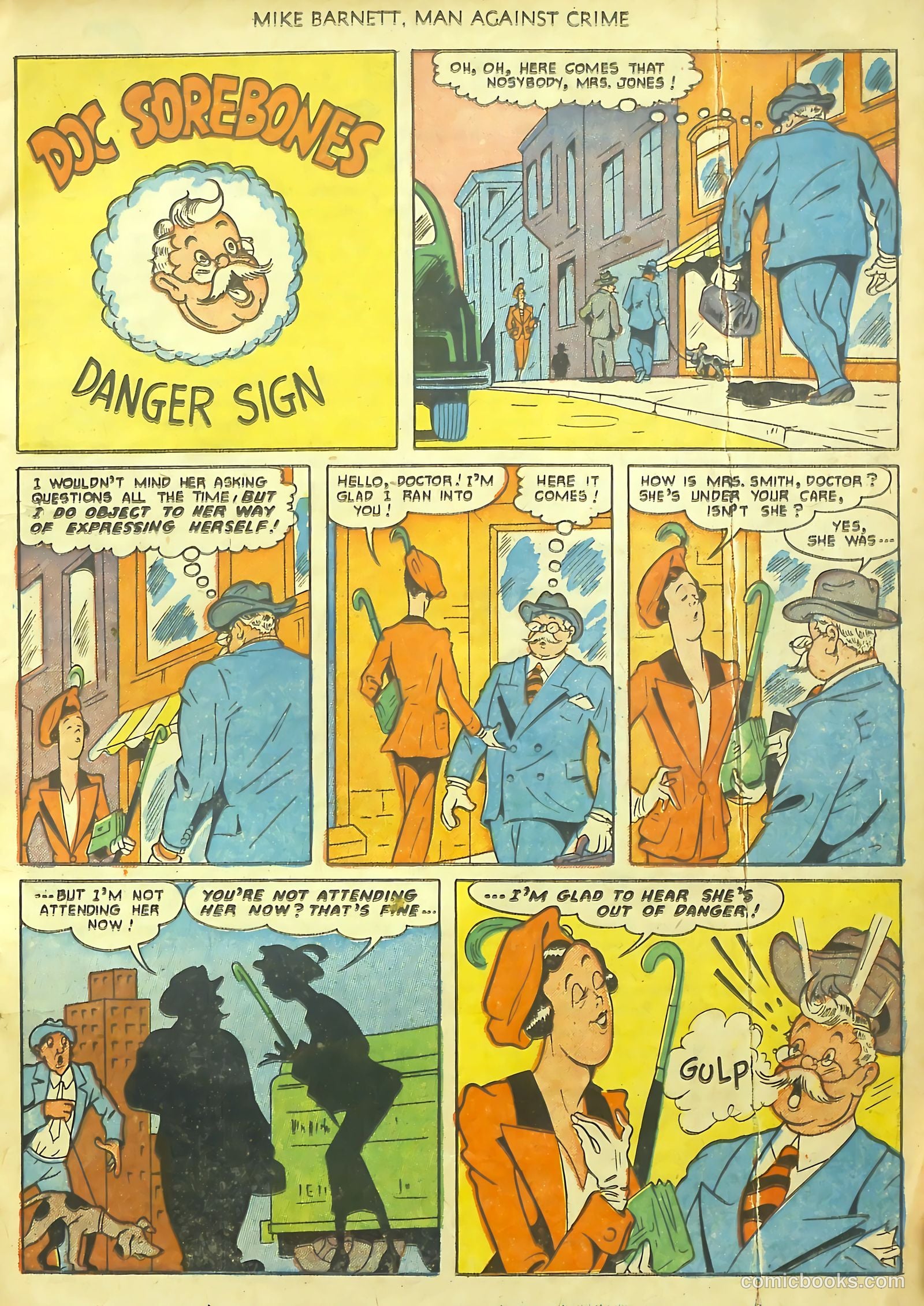 Mike Barnett, Man Against Crime #1 — page 15 of 36