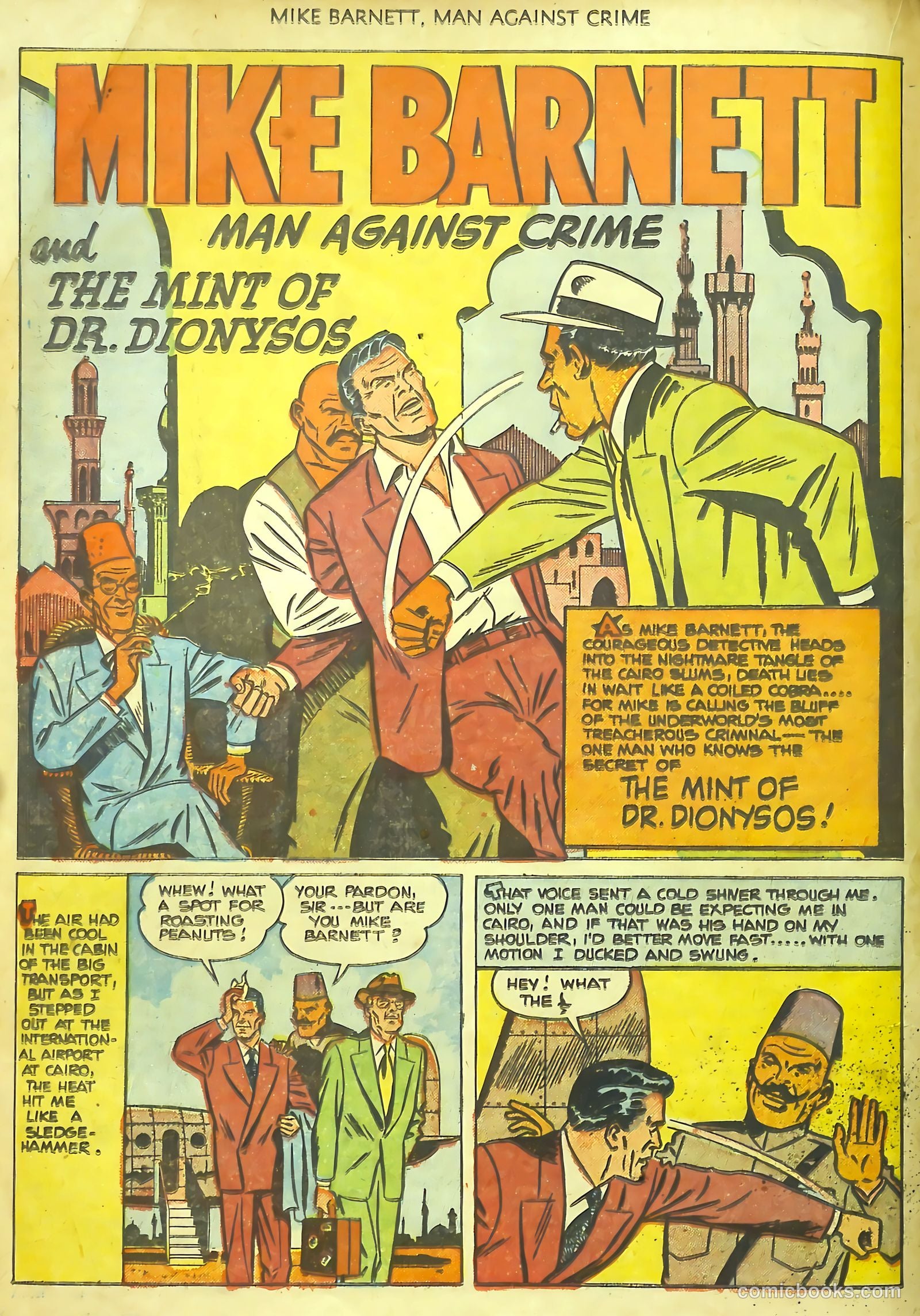 Mike Barnett, Man Against Crime #1 — page 18 of 36