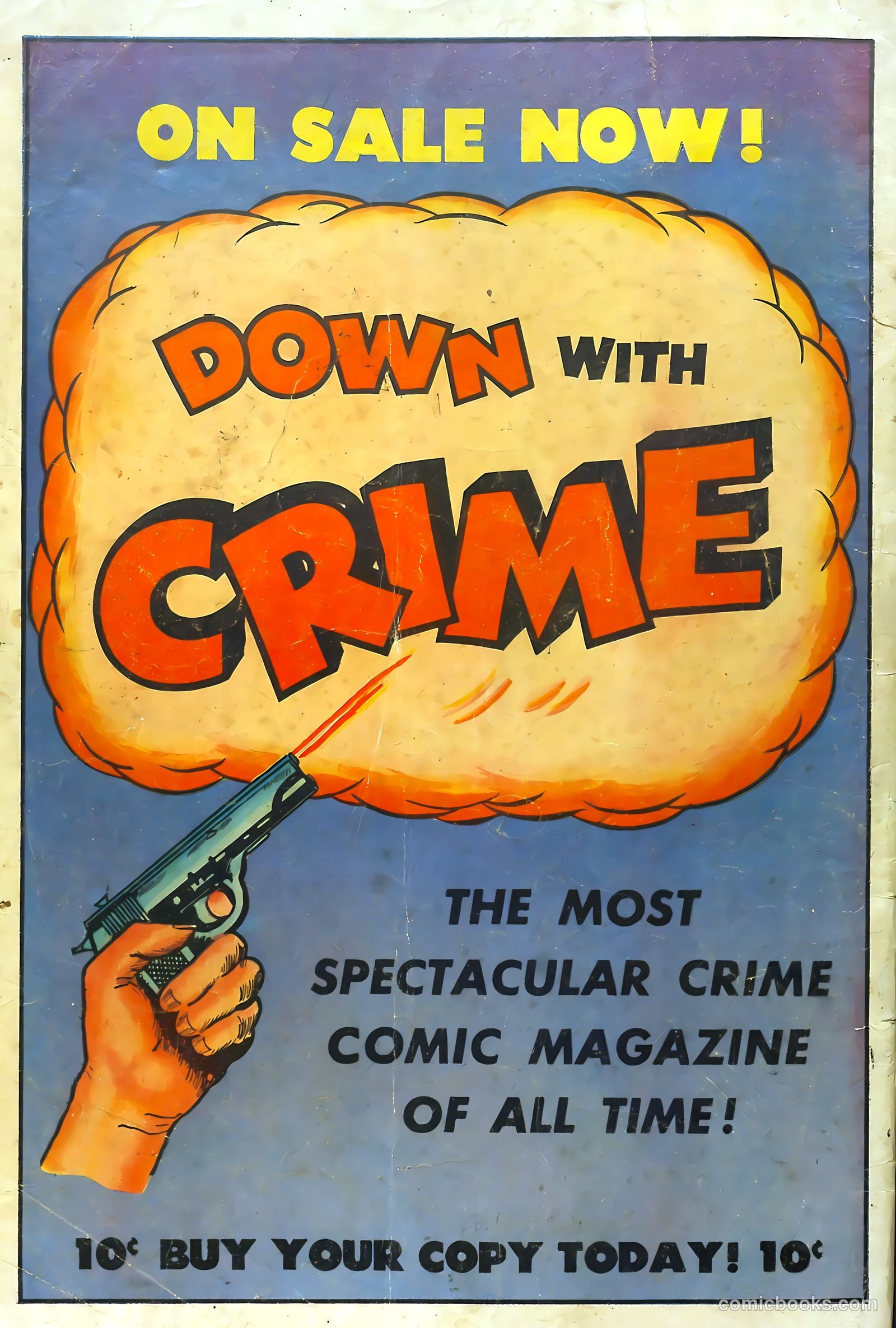 Mike Barnett, Man Against Crime #1 — page 36 of 36