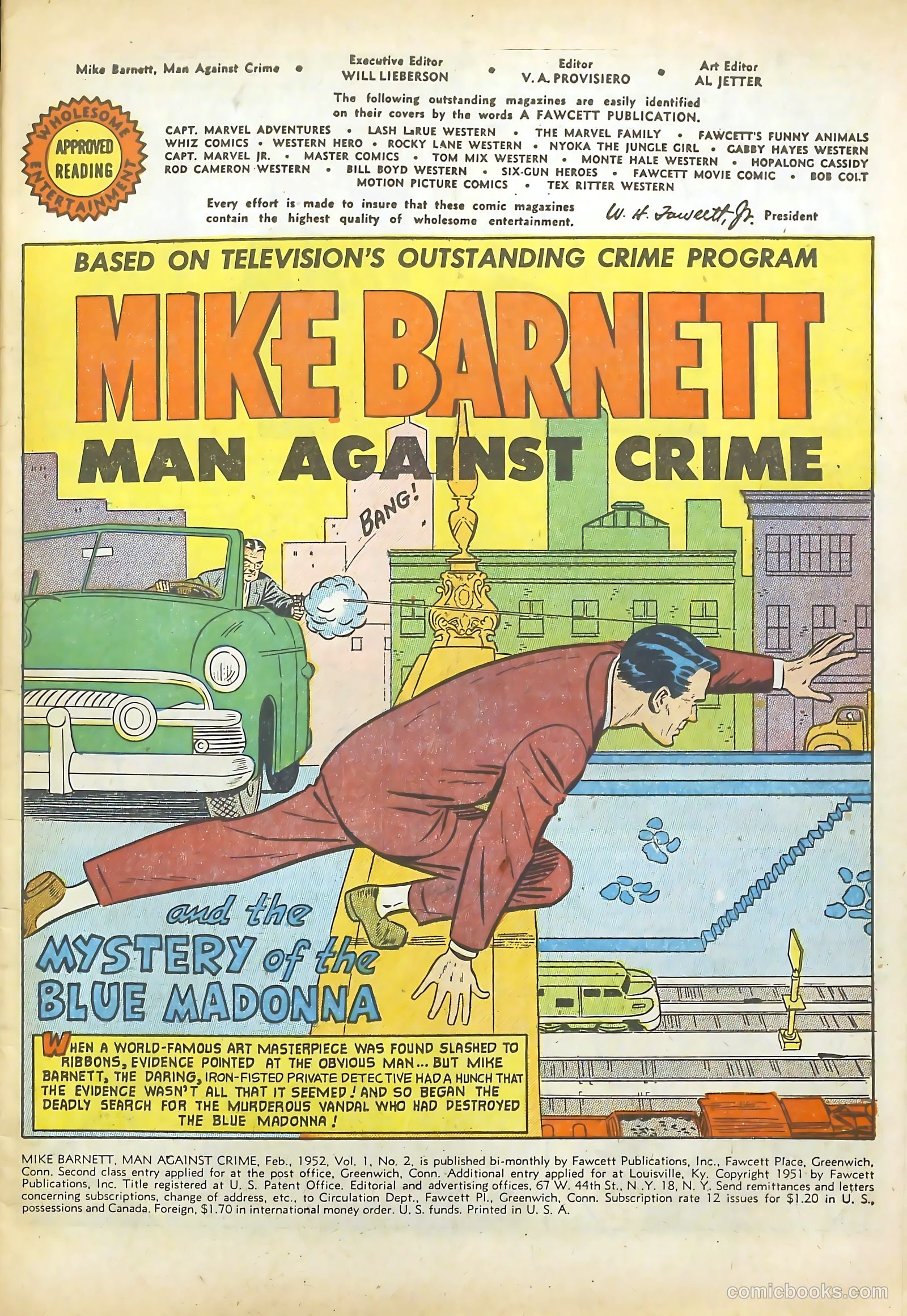 Mike Barnett, Man Against Crime #2 — page 3 of 36