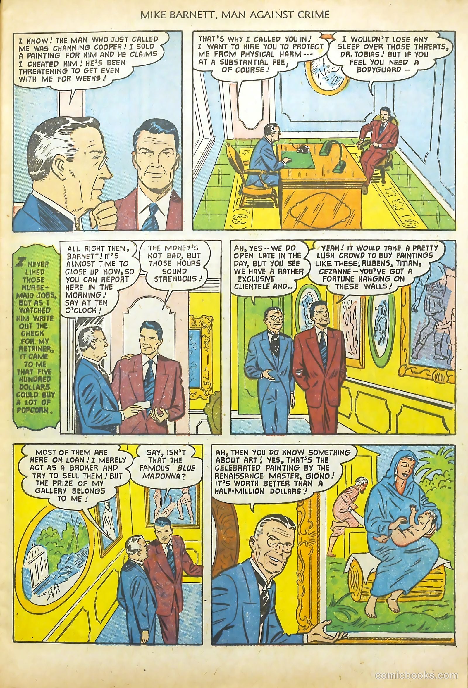 Mike Barnett, Man Against Crime #2 — page 5 of 36