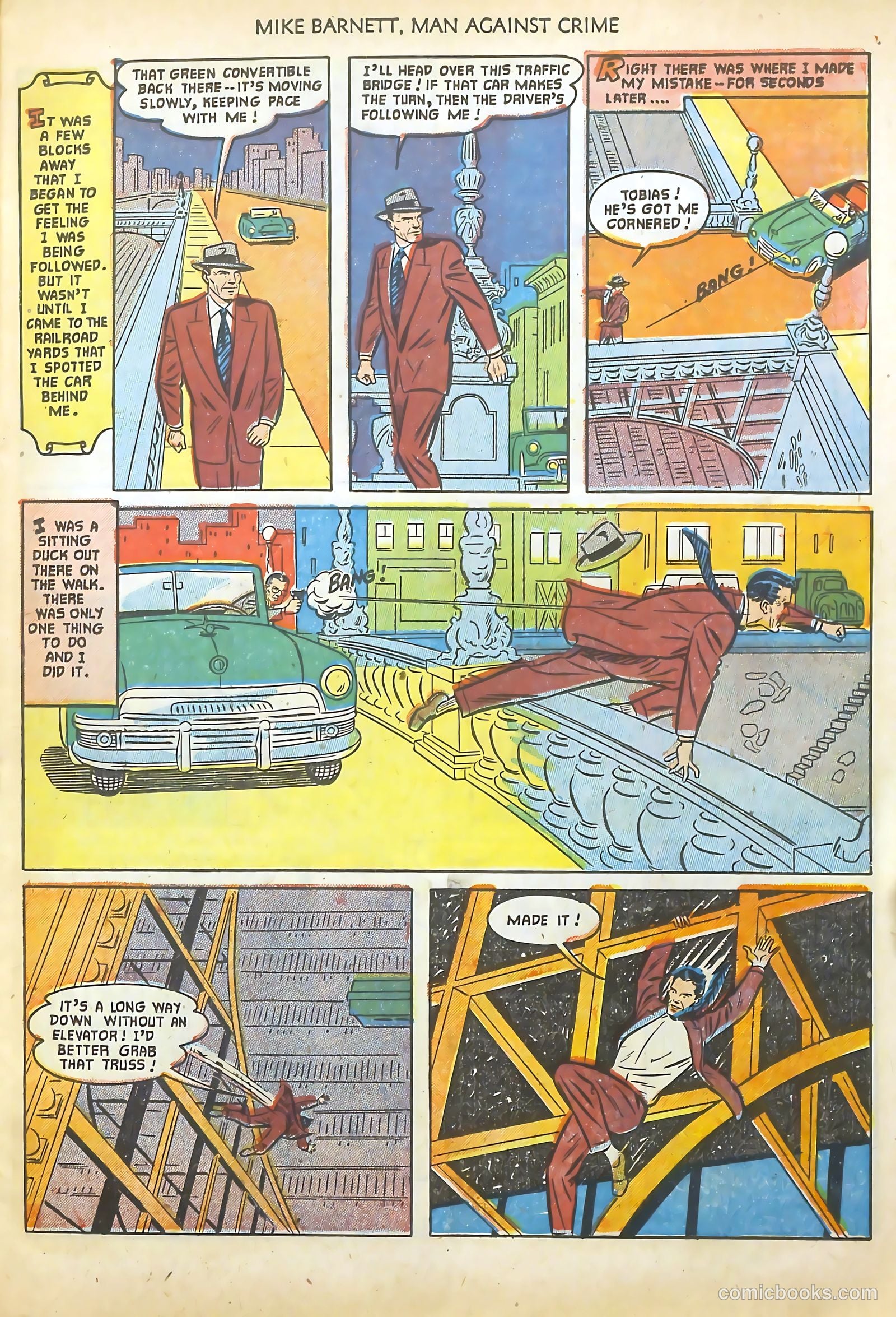 Mike Barnett, Man Against Crime #2 — page 11 of 36