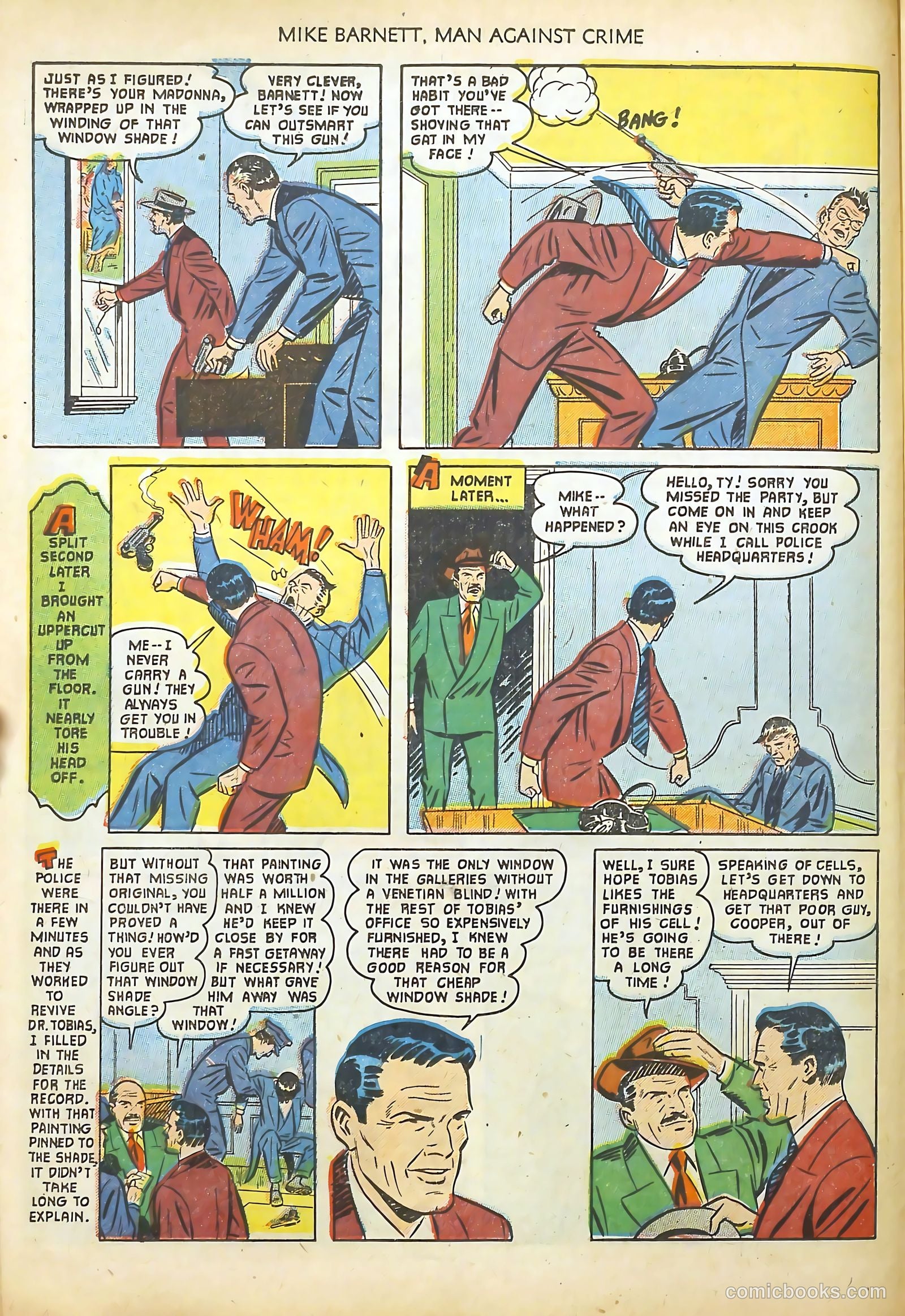 Mike Barnett, Man Against Crime #2 — page 14 of 36