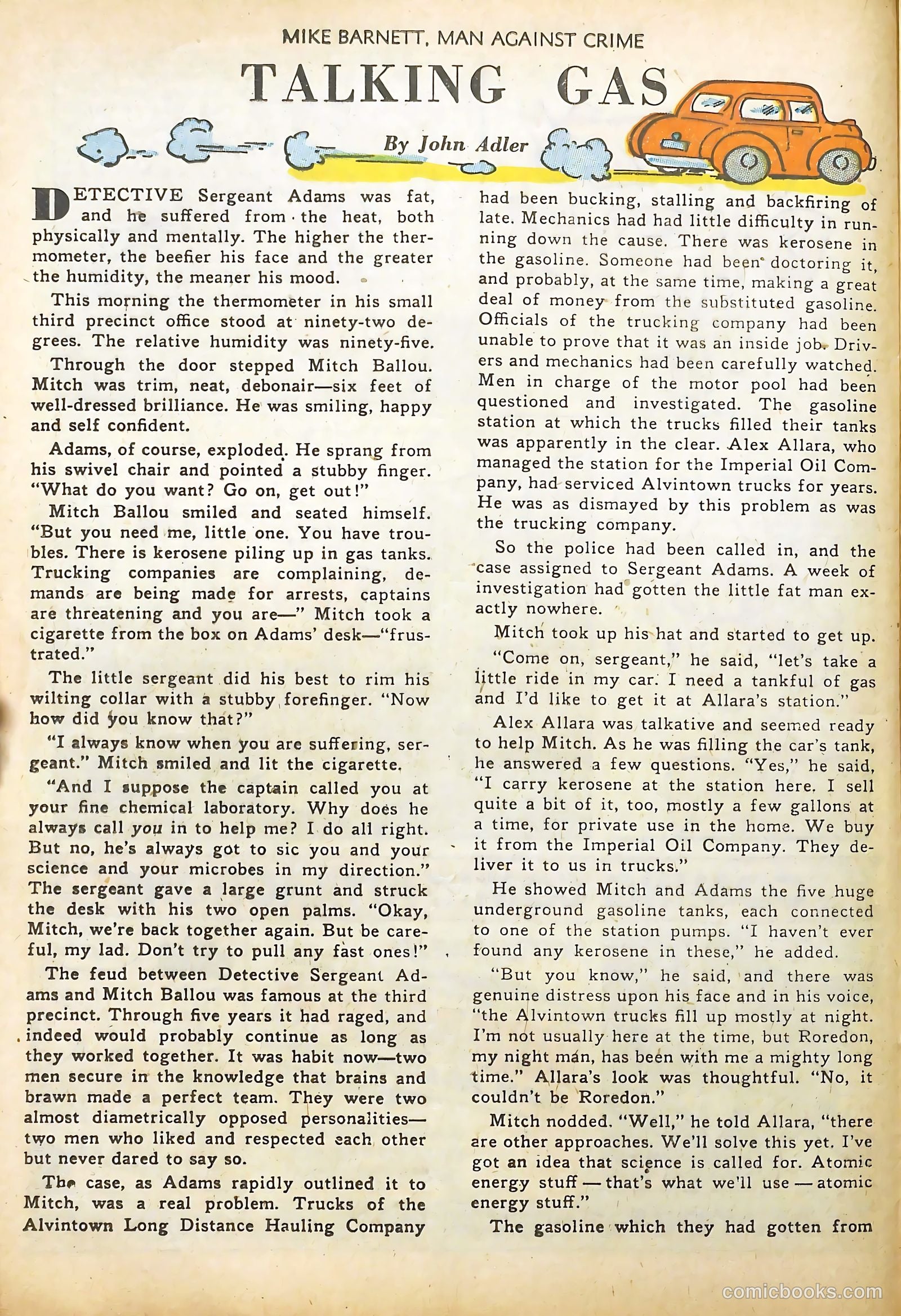 Mike Barnett, Man Against Crime #2 — page 16 of 36