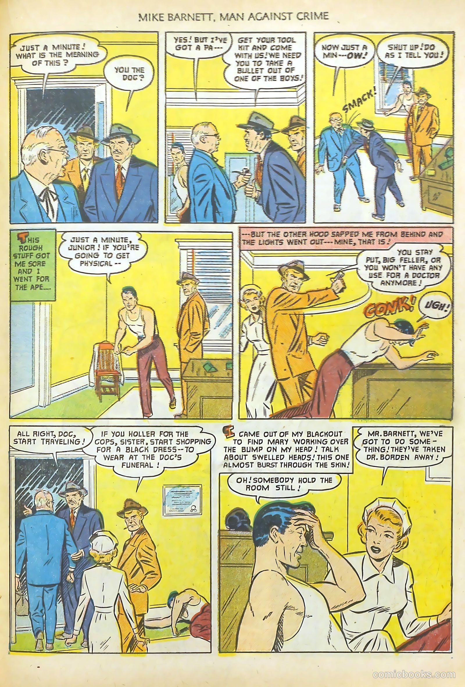 Mike Barnett, Man Against Crime #2 — page 19 of 36