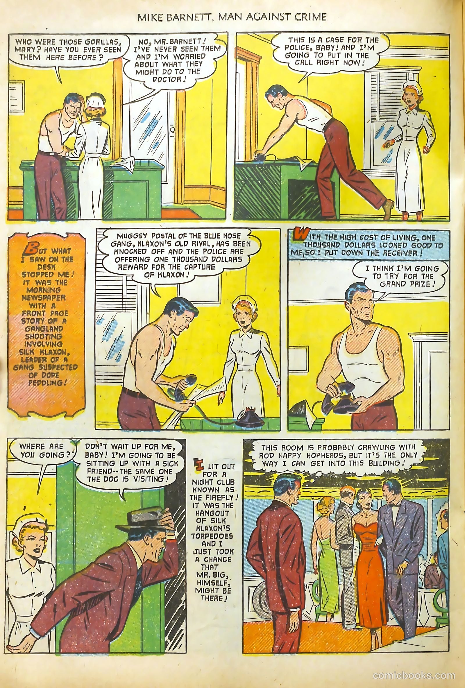 Mike Barnett, Man Against Crime #2 — page 20 of 36