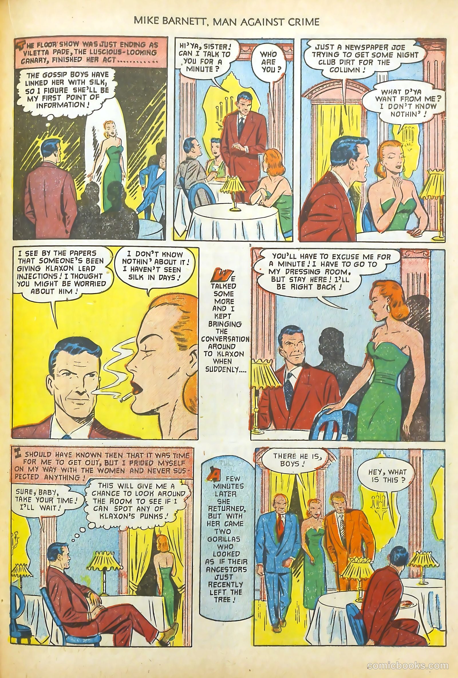 Mike Barnett, Man Against Crime #2 — page 21 of 36