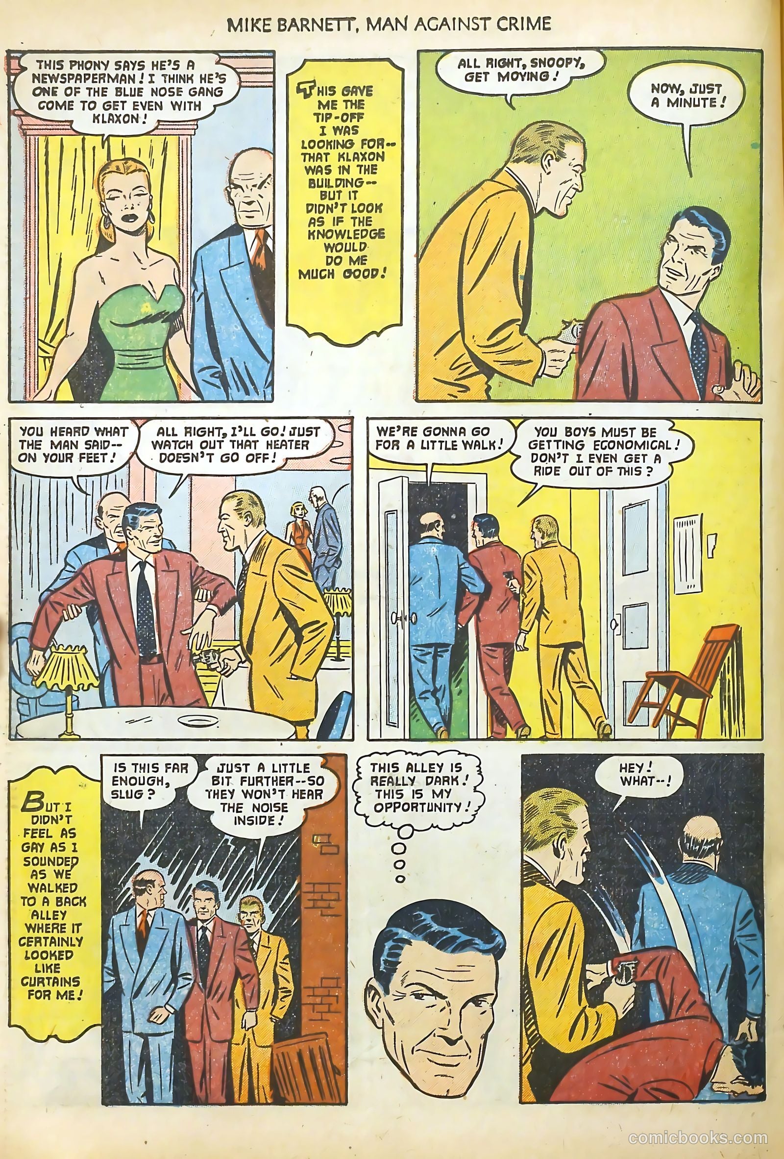 Mike Barnett, Man Against Crime #2 — page 22 of 36