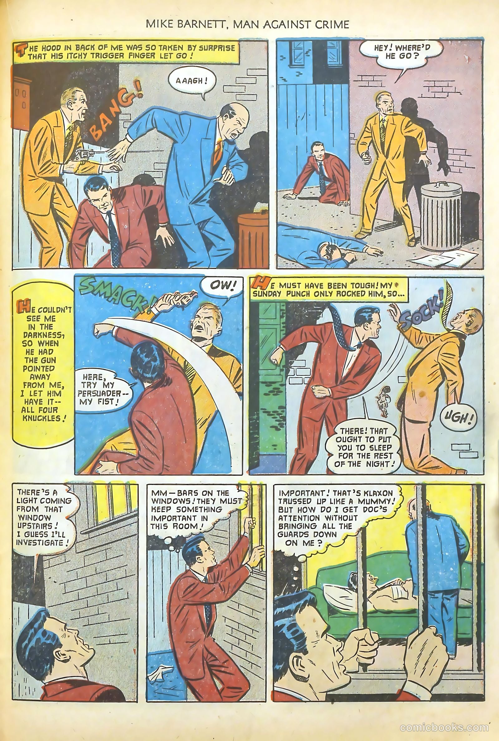 Mike Barnett, Man Against Crime #2 — page 23 of 36