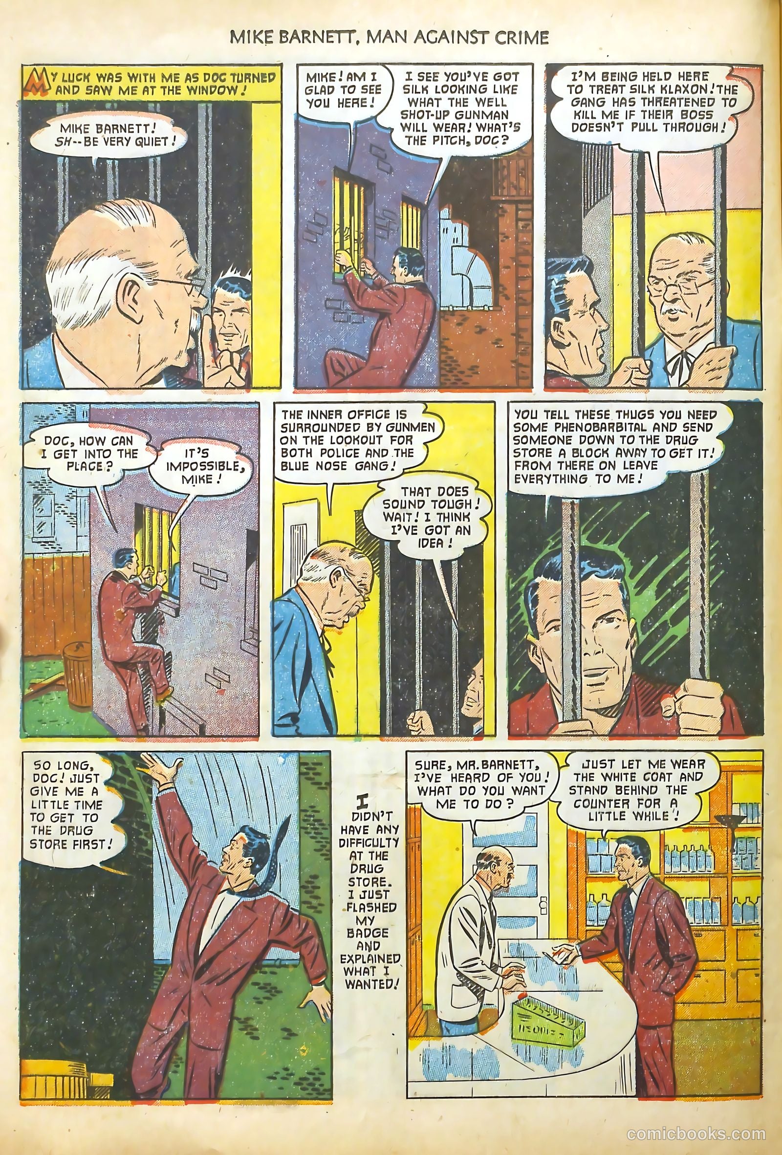 Mike Barnett, Man Against Crime #2 — page 24 of 36