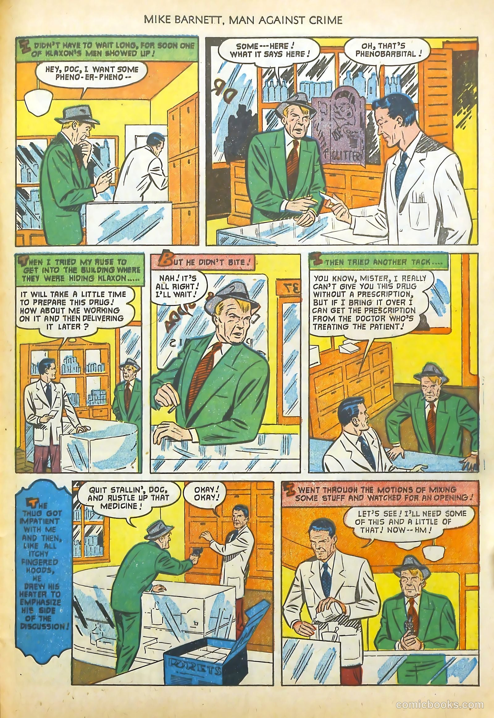Mike Barnett, Man Against Crime #2 — page 25 of 36