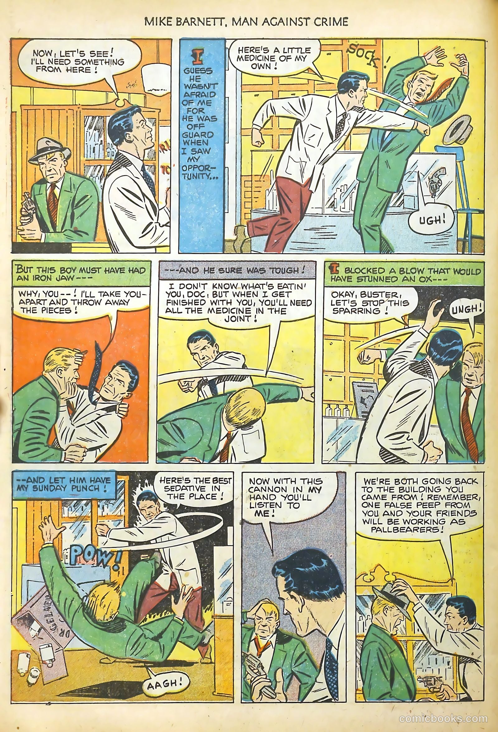 Mike Barnett, Man Against Crime #2 — page 26 of 36